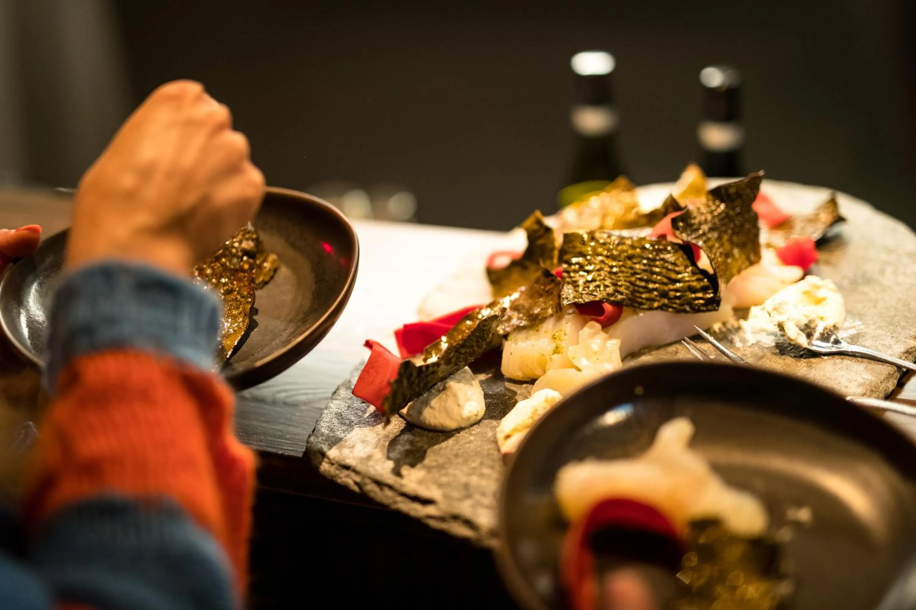 Restaurant/places to eat in Nyvågar Rorbuhotell - by Classic Norway Hotels