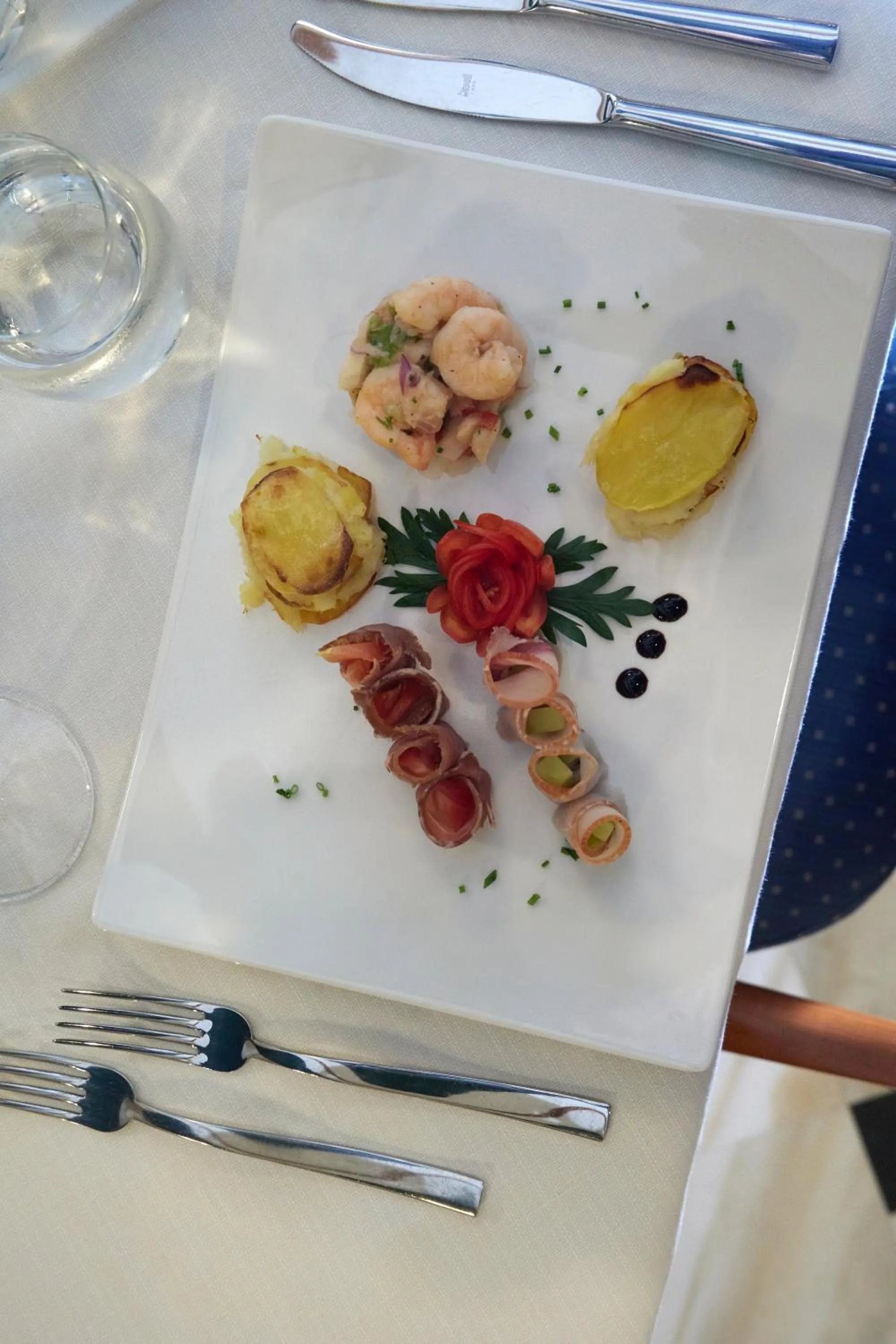 Food in Hotel Villa Adriana