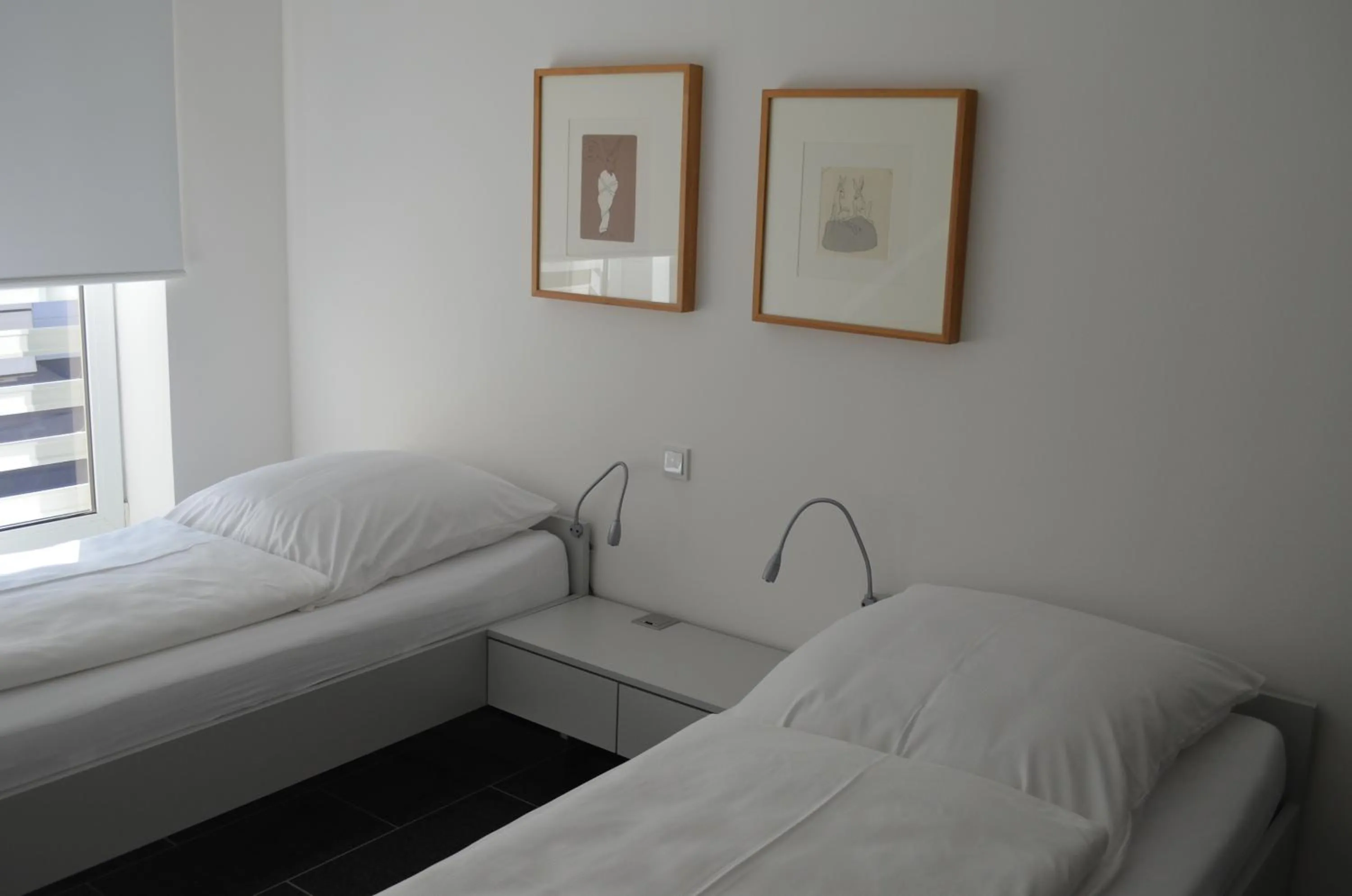 Bed in Dünenblick Apartments