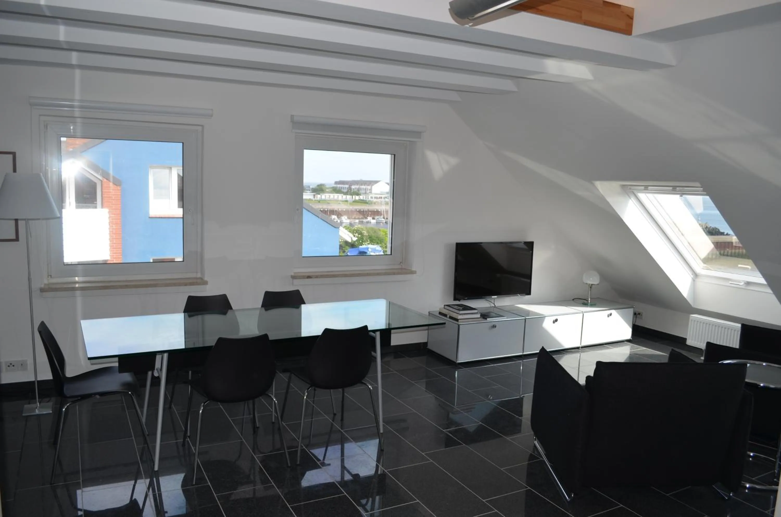 Living room in Dünenblick Apartments