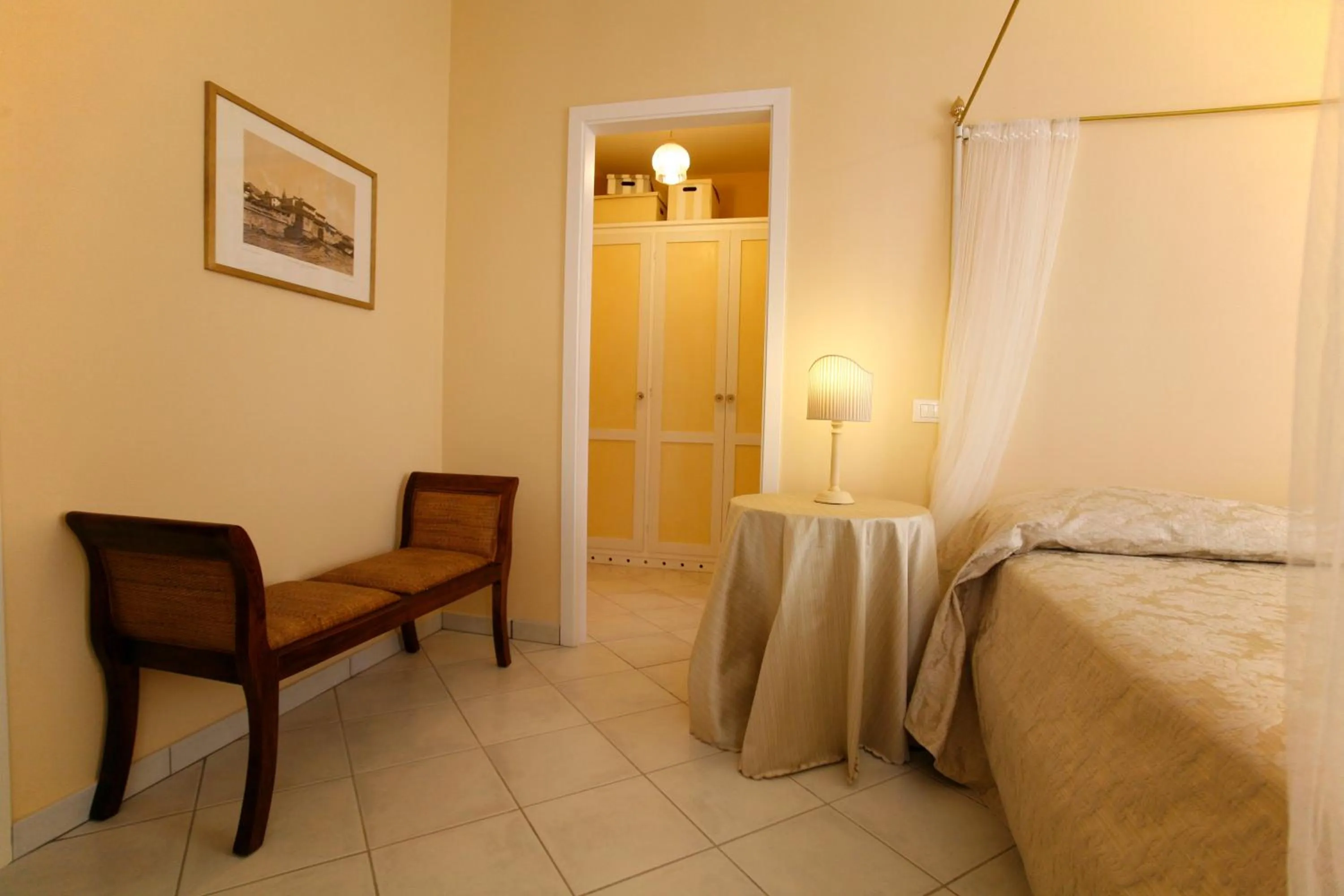 Bed in Villa Amelia Rooms