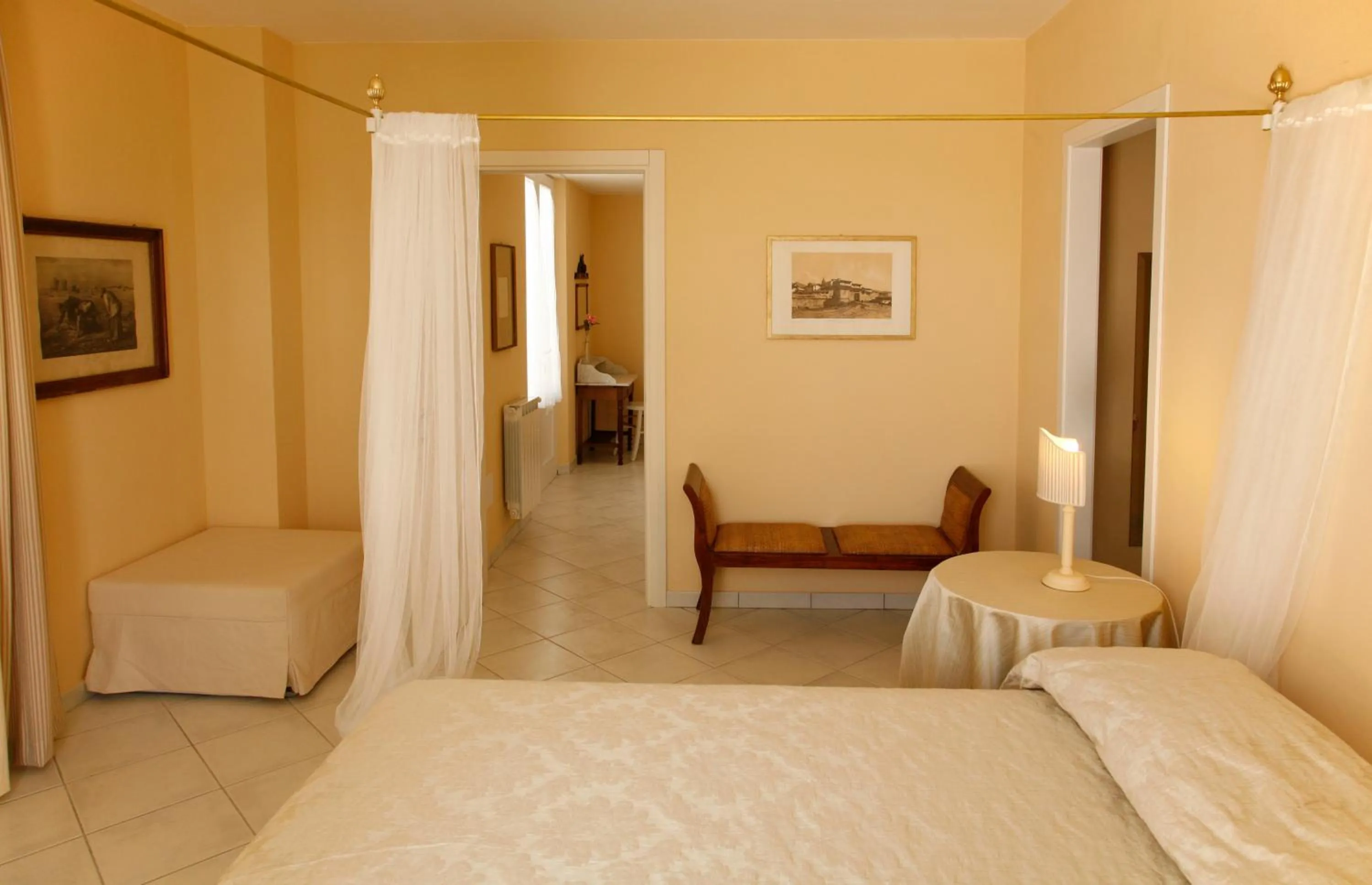 Bed in Villa Amelia Rooms