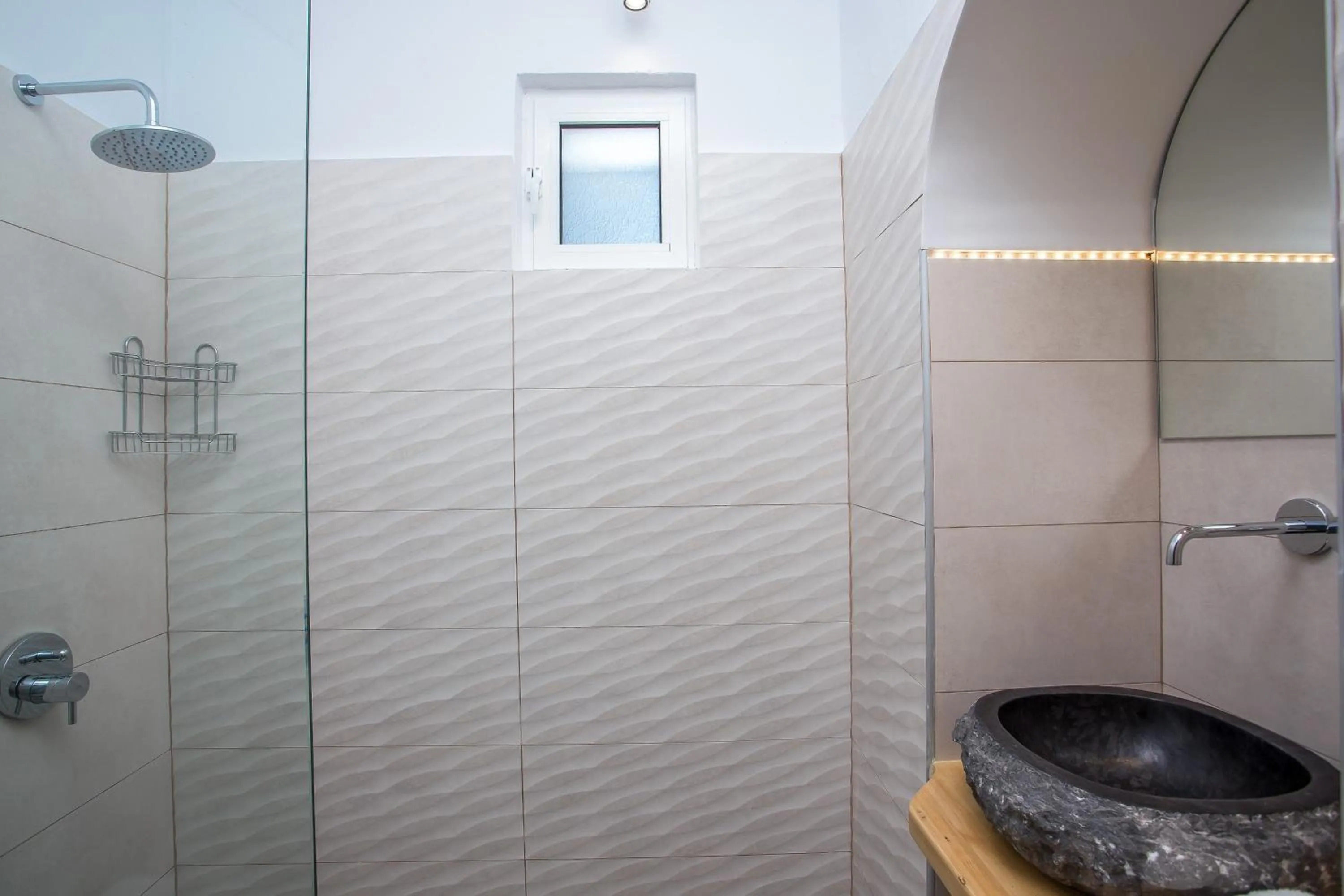 Bathroom in Muses Hotel