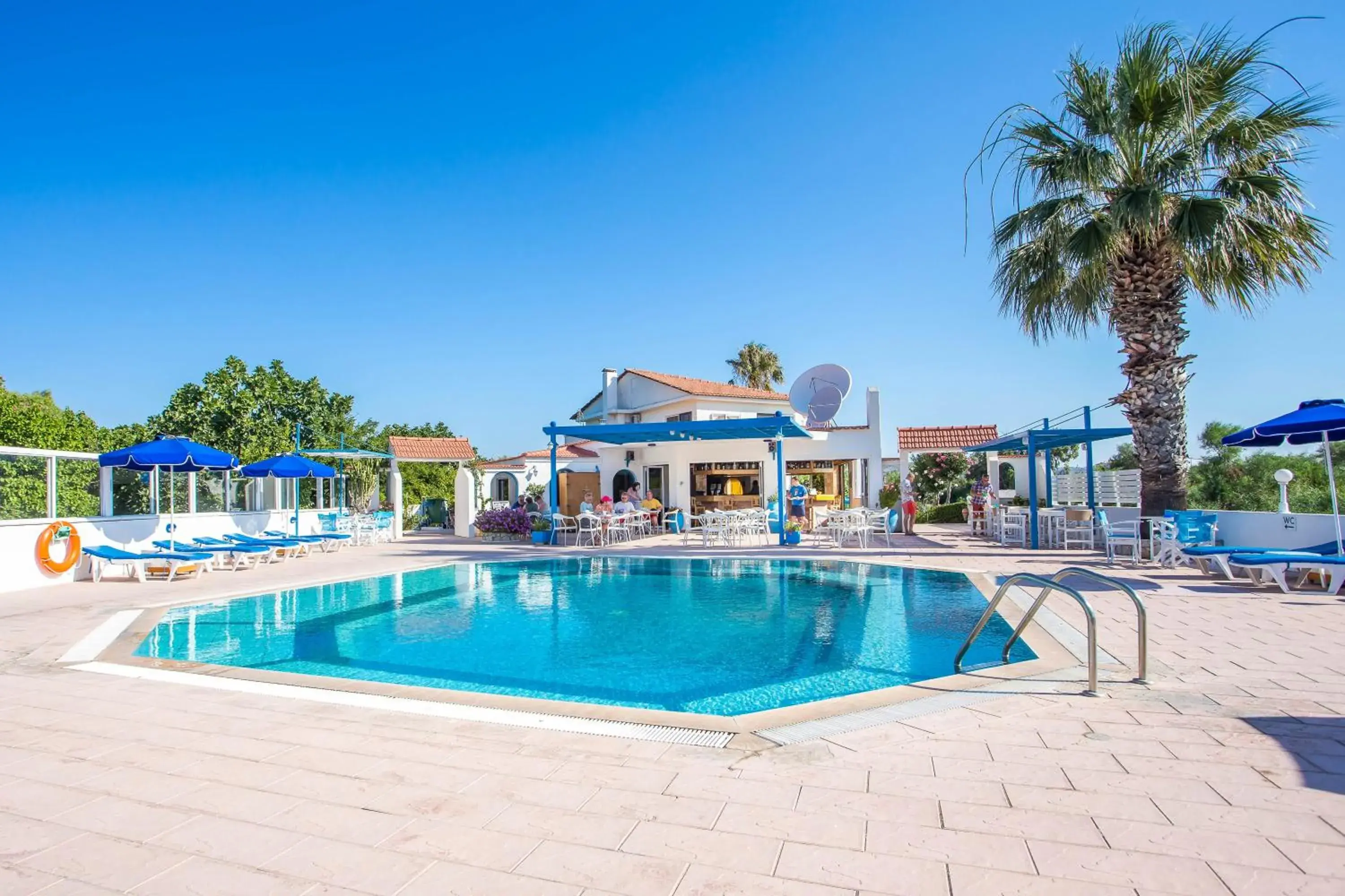 Swimming pool in Muses Hotel Swimming pool in Muses Hotel