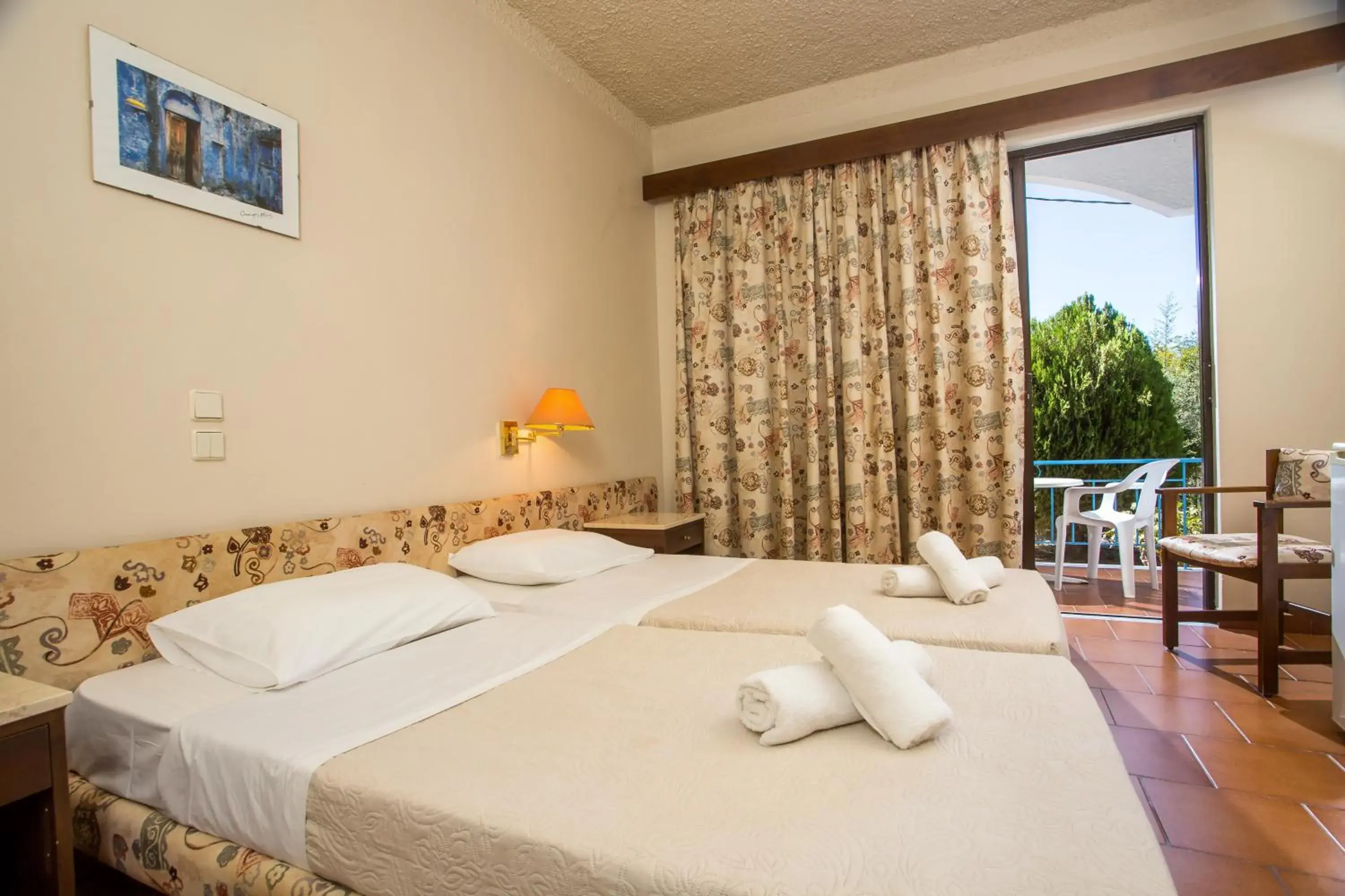 Bed in Muses Hotel Bed in Muses Hotel