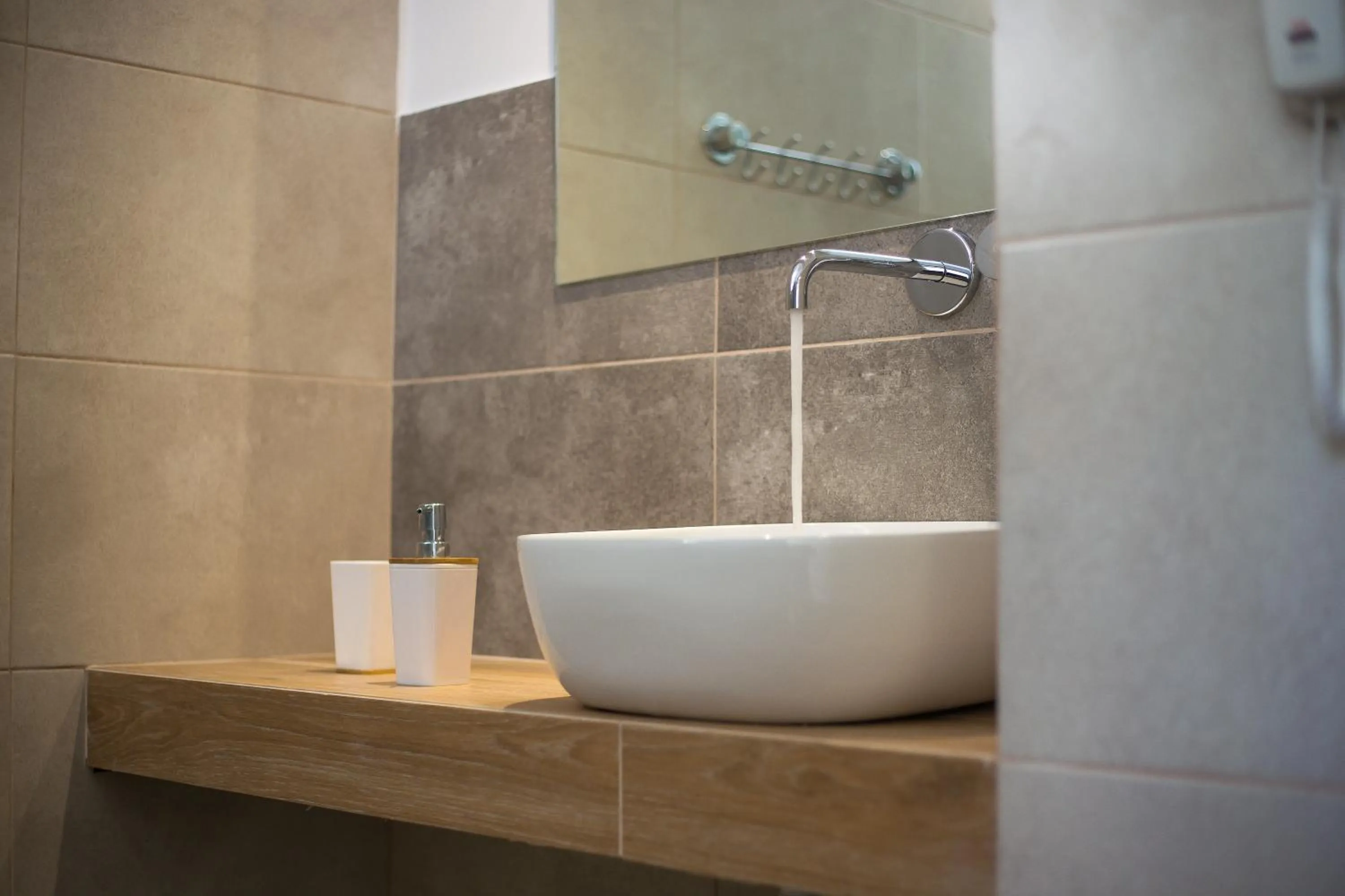 Bathroom in Muses Hotel