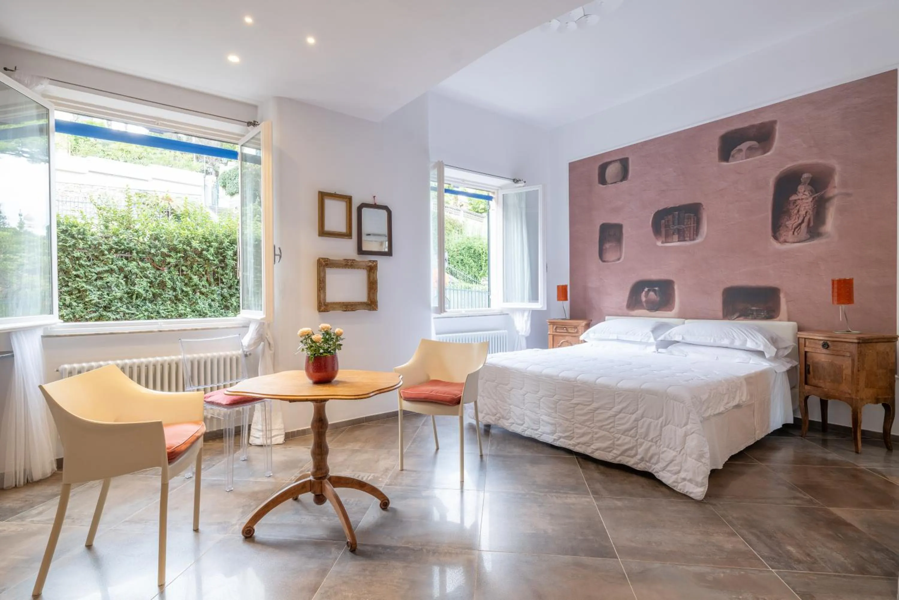 Bedroom, Bed in Albergo Minerva