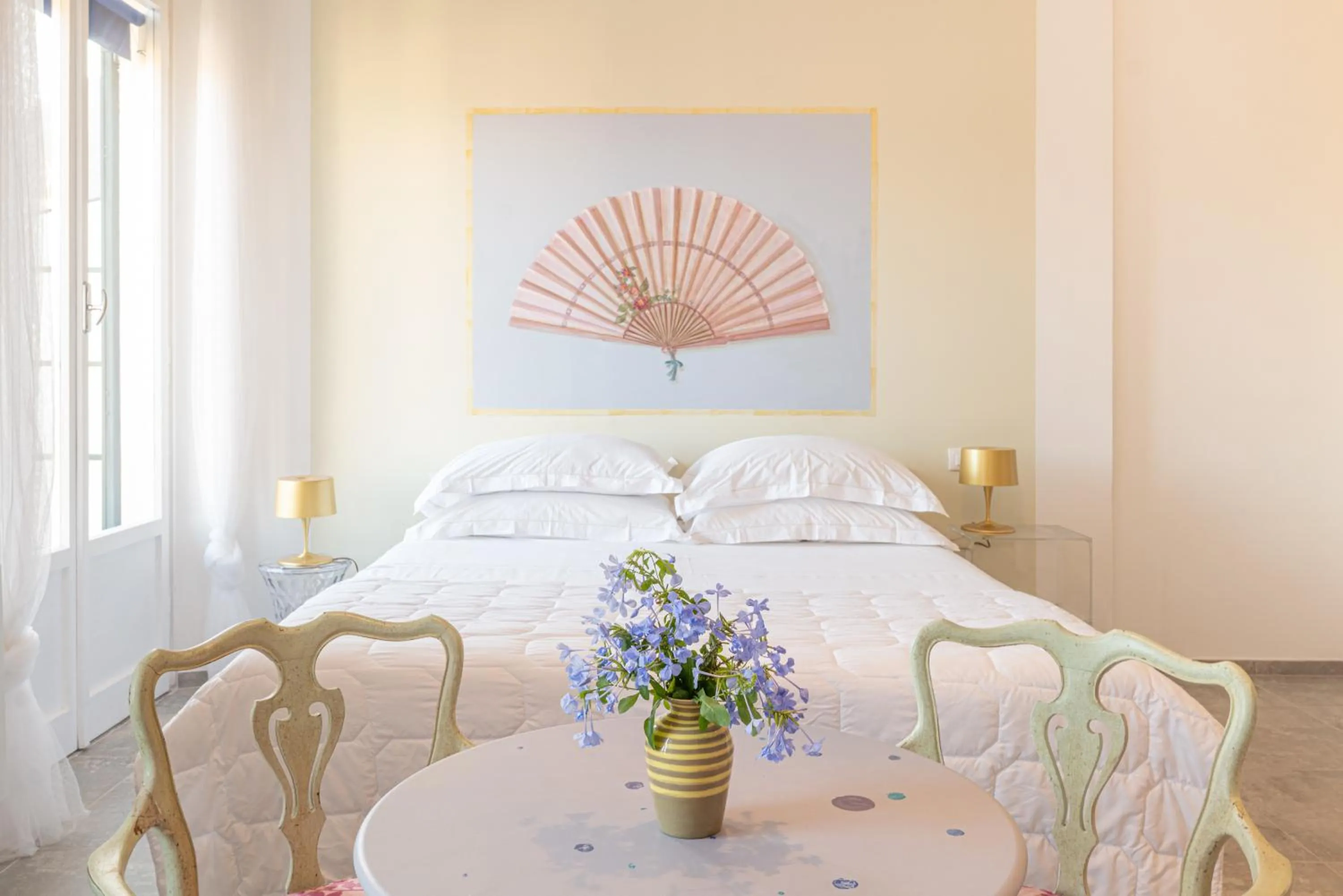 Bedroom, Bed in Albergo Minerva