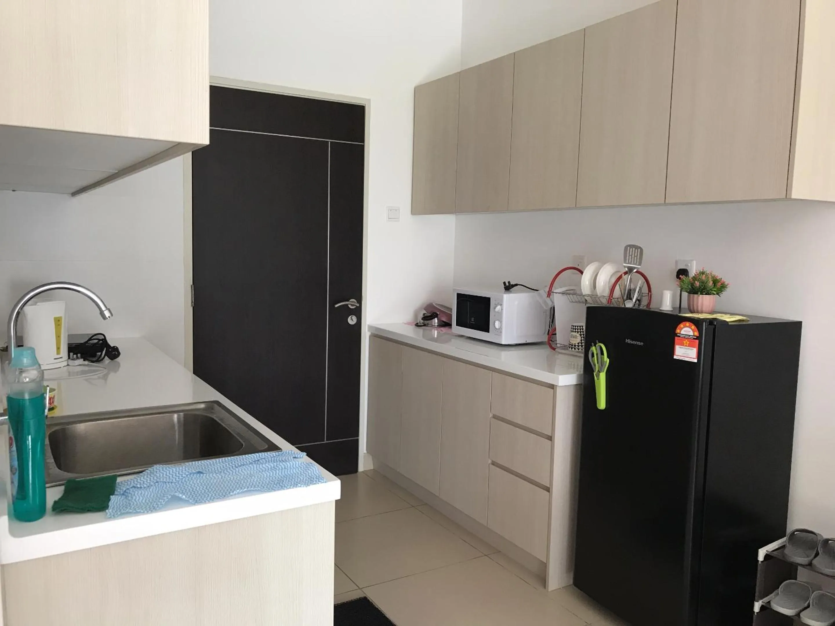 Kitchen or kitchenette in Resort Suite @Midhill Genting