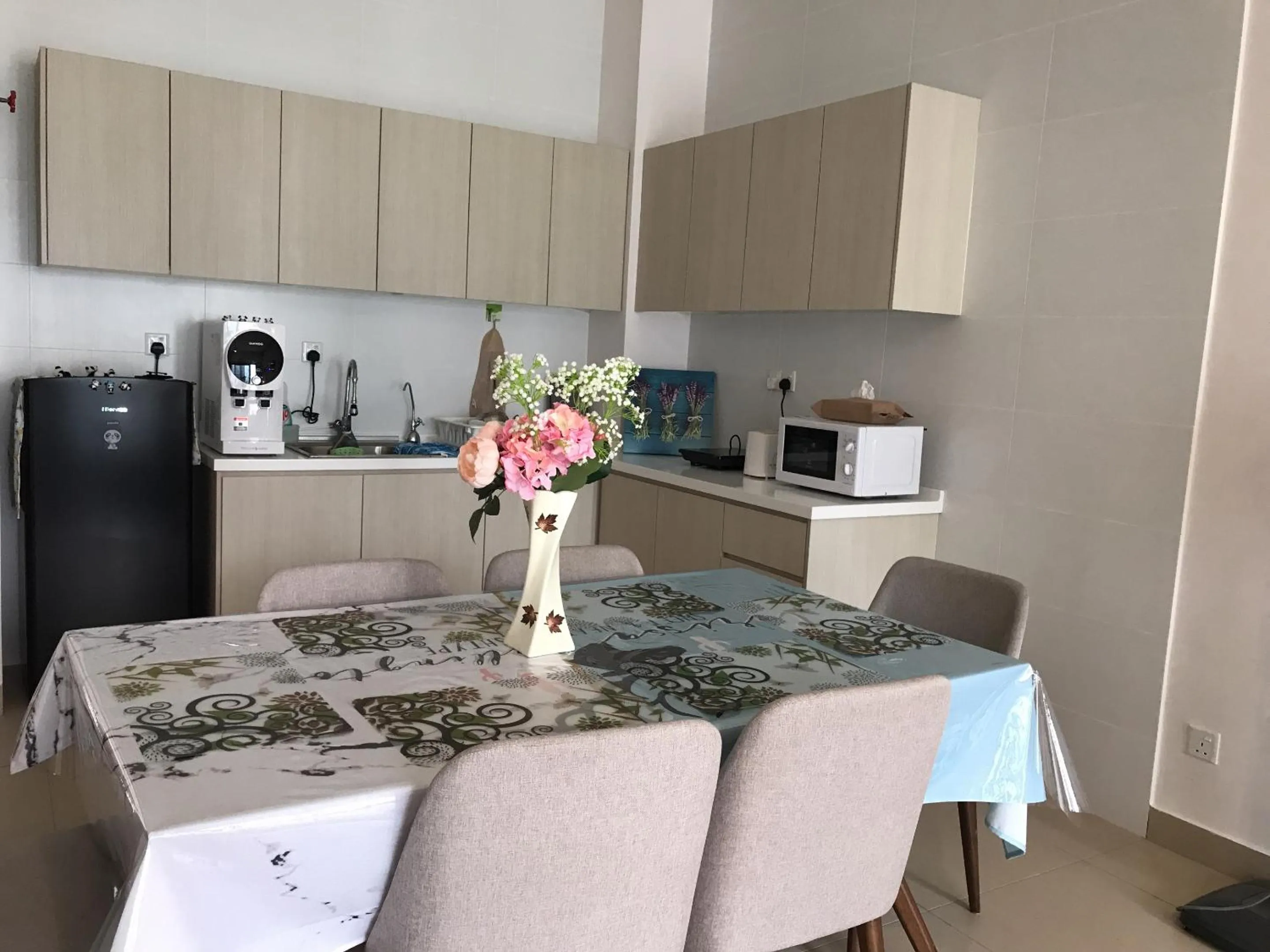 Kitchen or kitchenette in Resort Suite @Midhill Genting