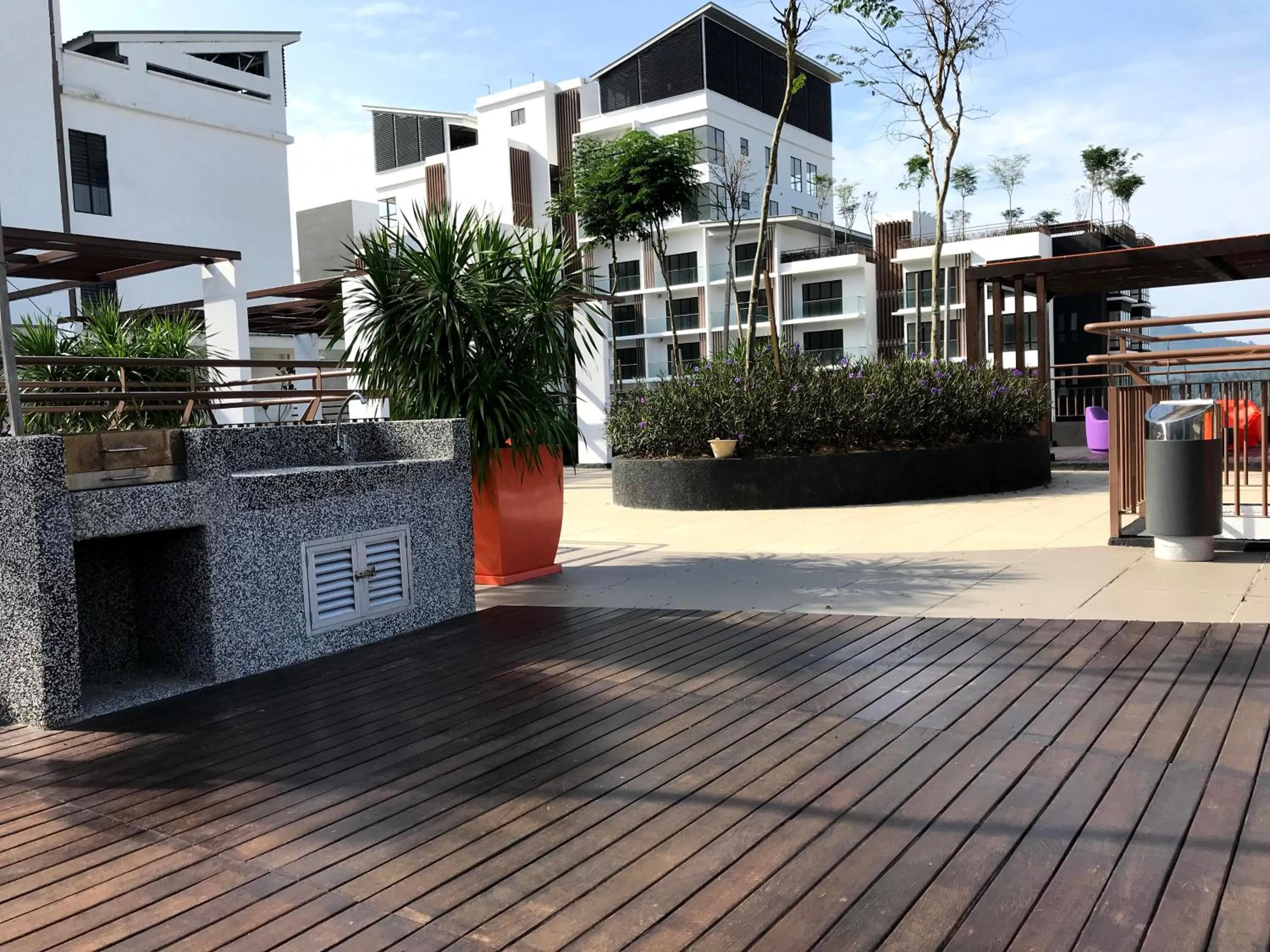 BBQ facilities in Resort Suite @Midhill Genting