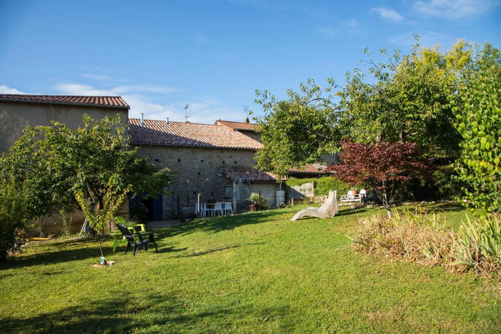 Garden in Les Portails Bleus