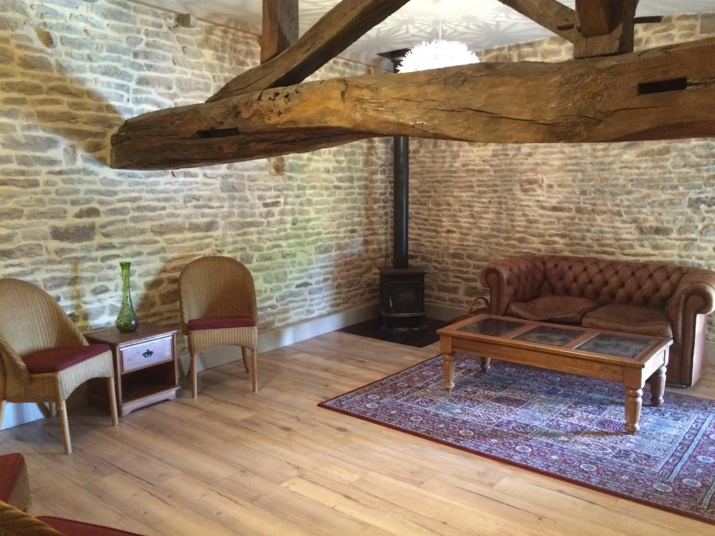 Living room in Les Portails Bleus