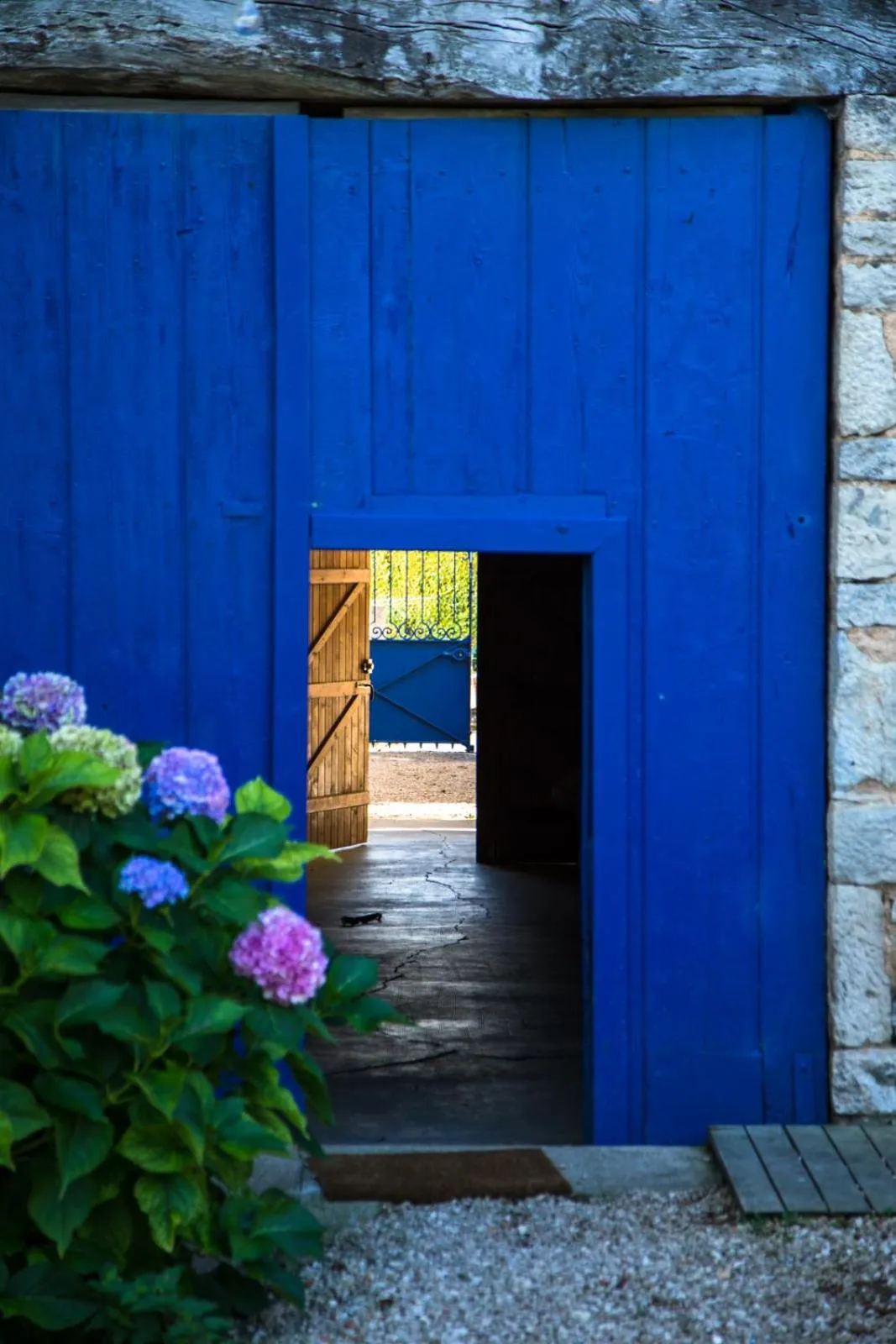 Garden in Les Portails Bleus