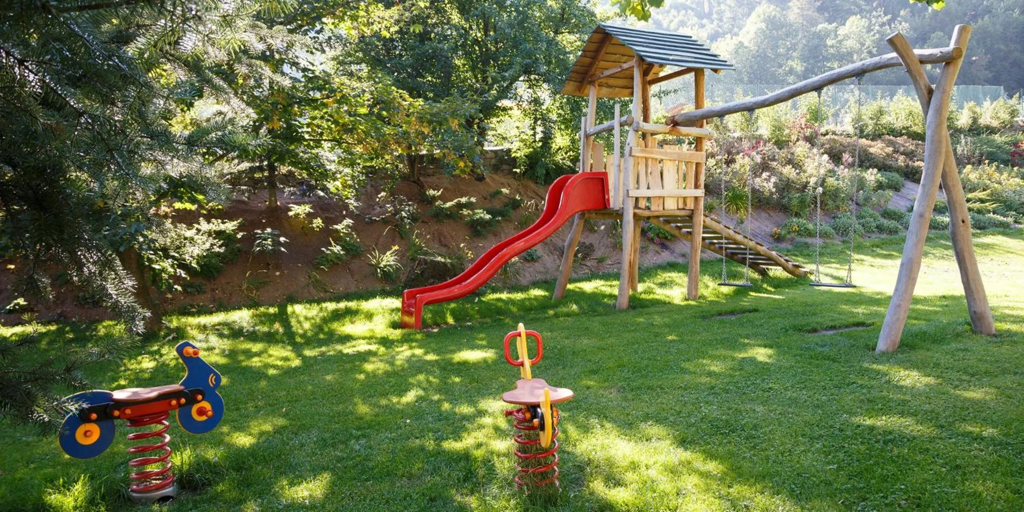 Children play ground in Der Mohrenwirt ****