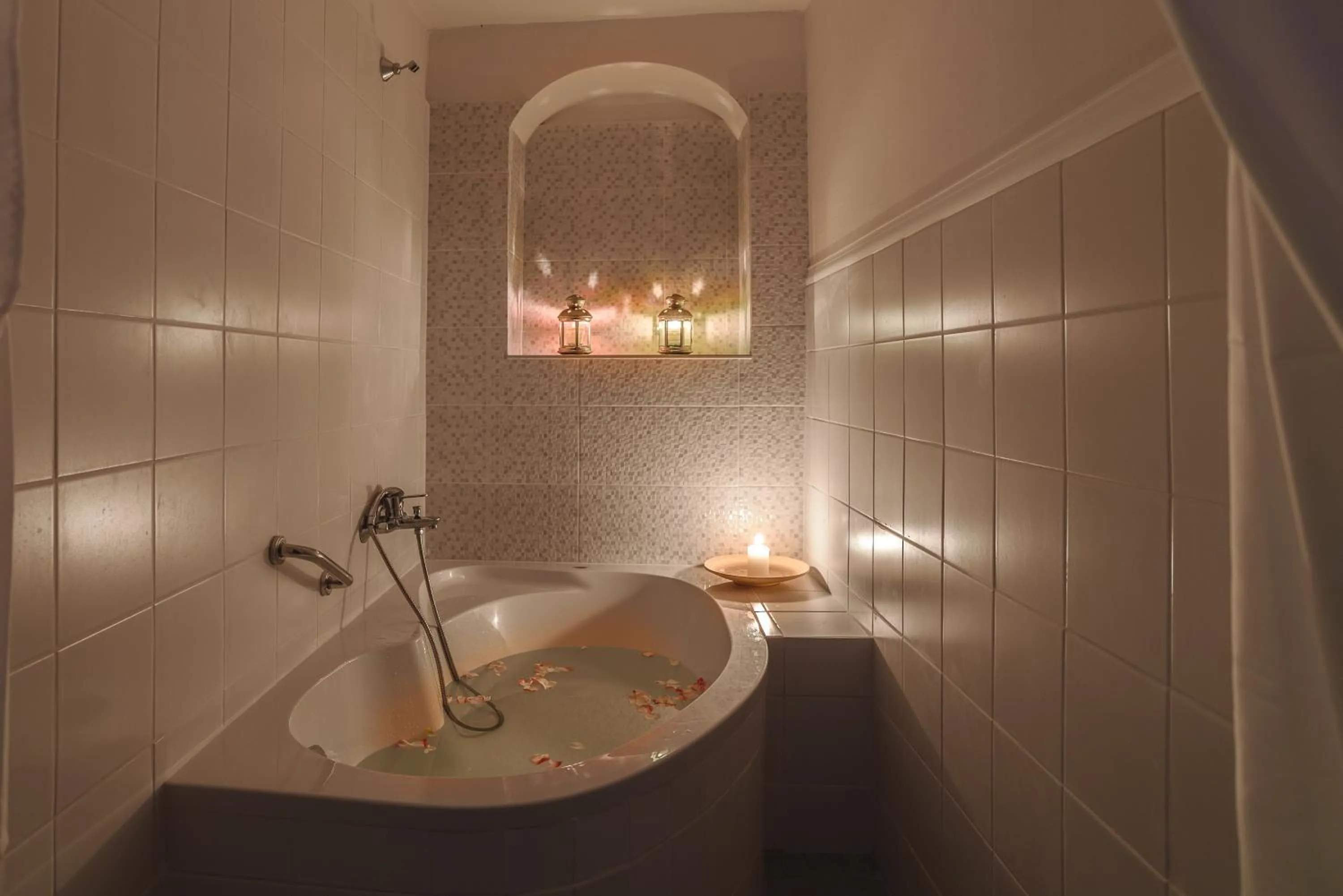 Bathroom in Thea Villas and Suite