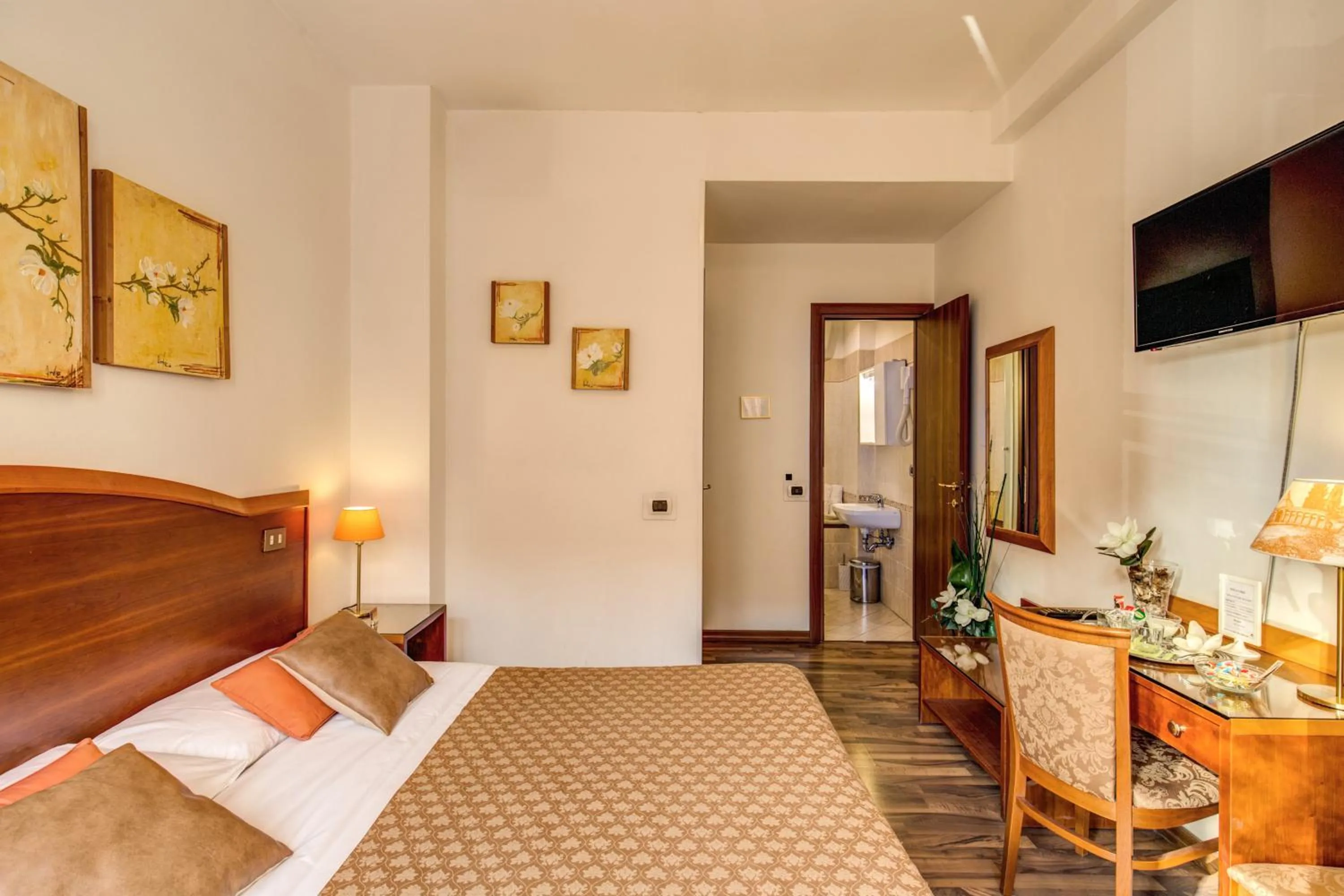 Bedroom, Bed in Trastevere Rooms