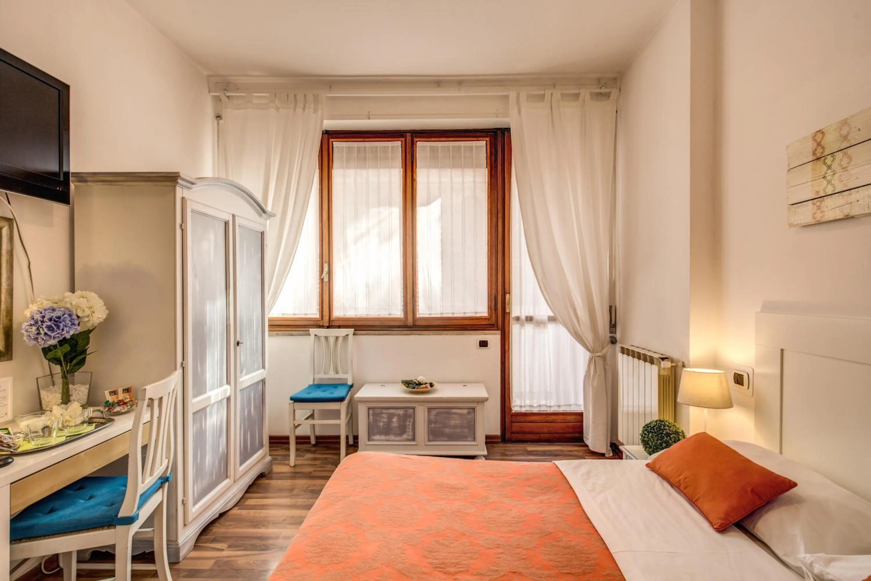 Bedroom, Bed in Trastevere Rooms