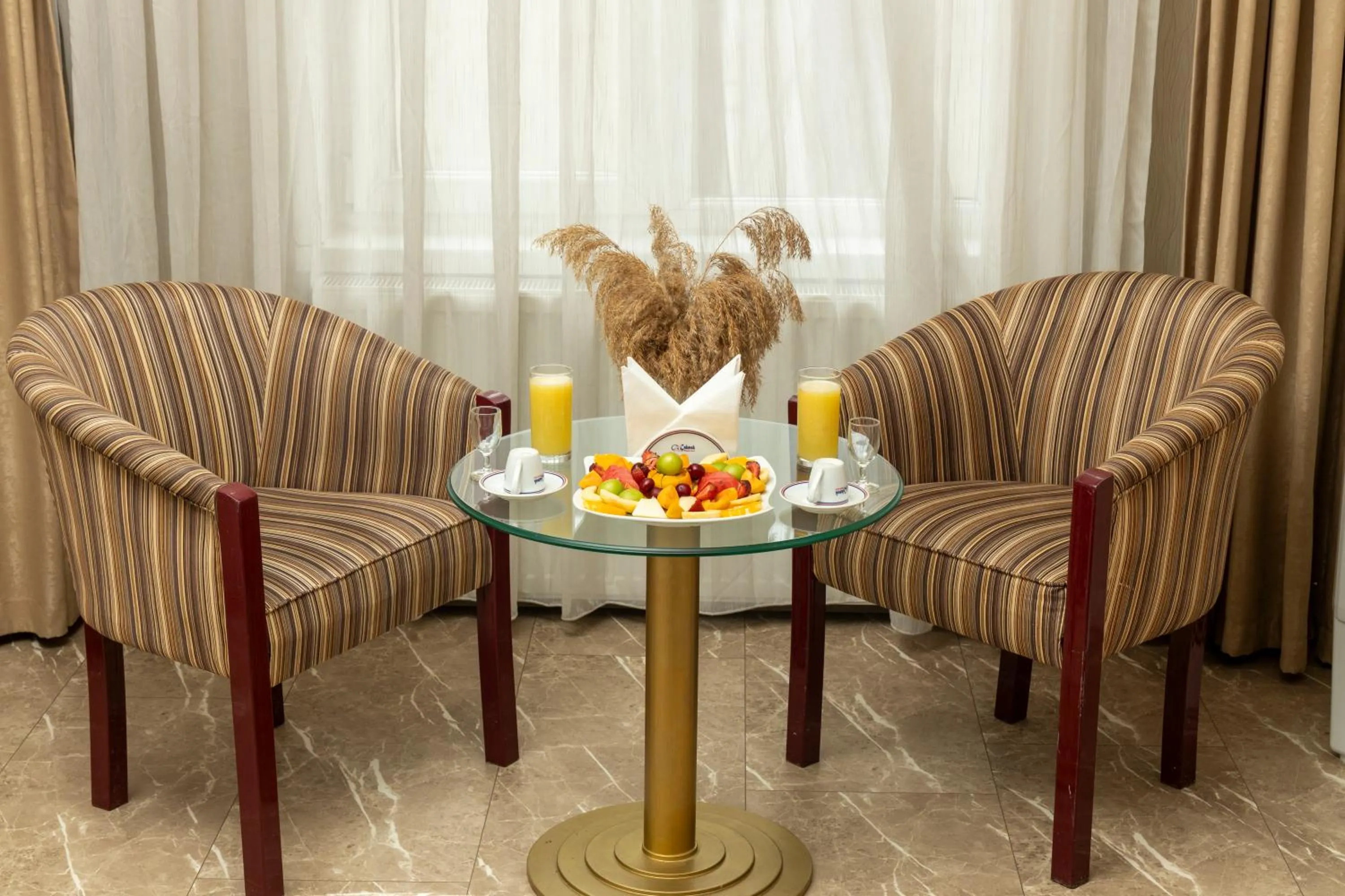 Seating area in Afyon MCG Marble Hotel