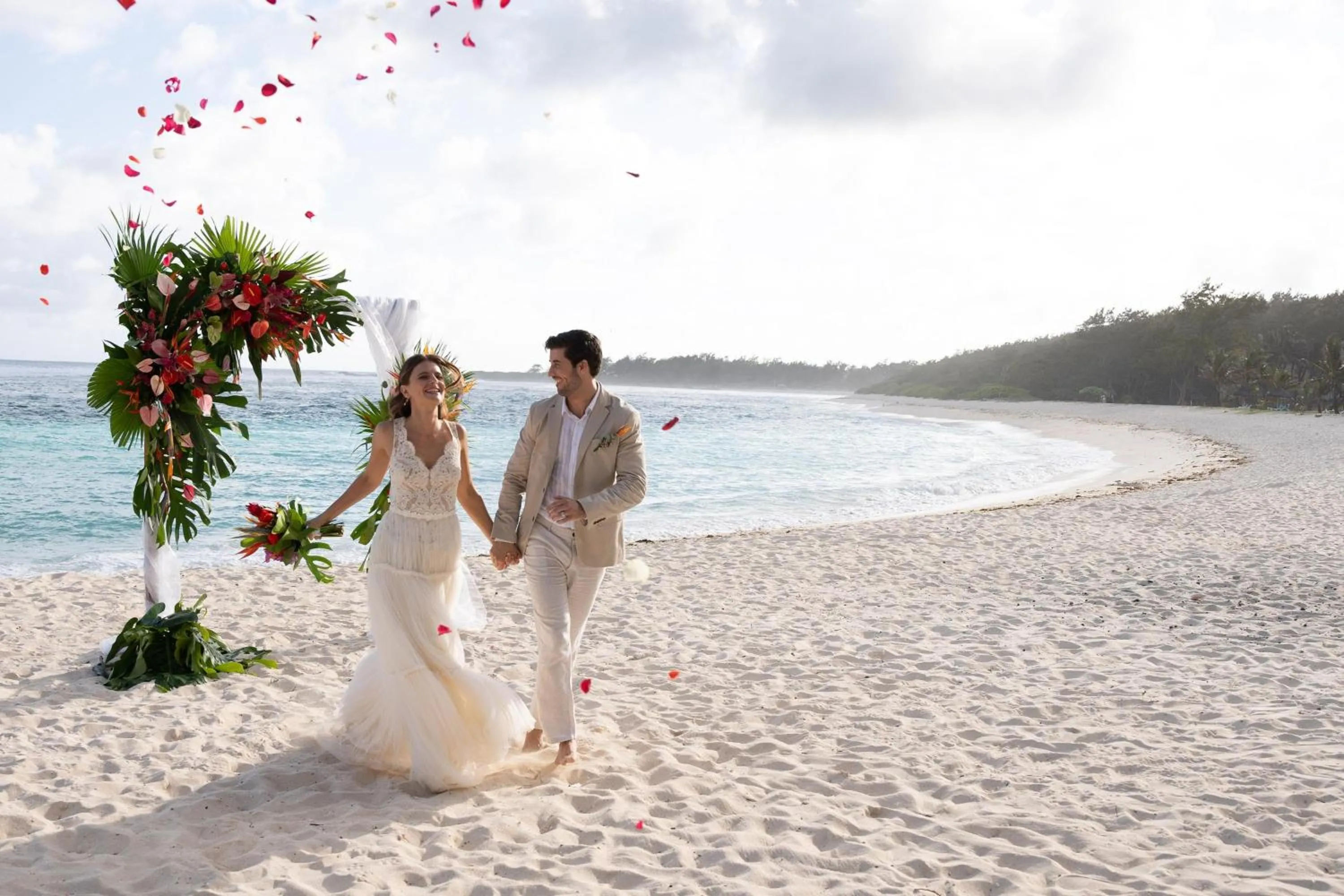 wedding in Shandrani Beachcomber Resort & Spa
