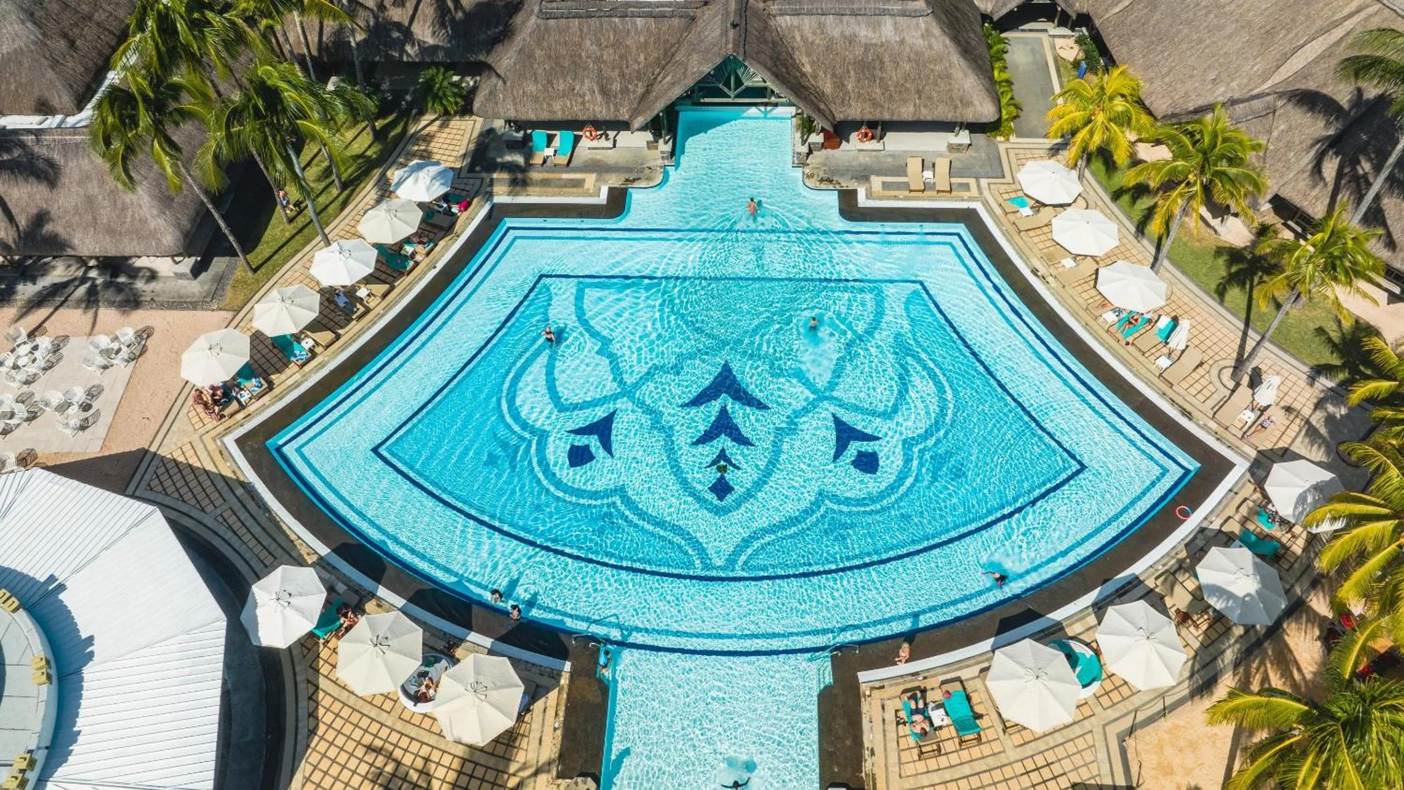 Swimming pool in Shandrani Beachcomber Resort & Spa