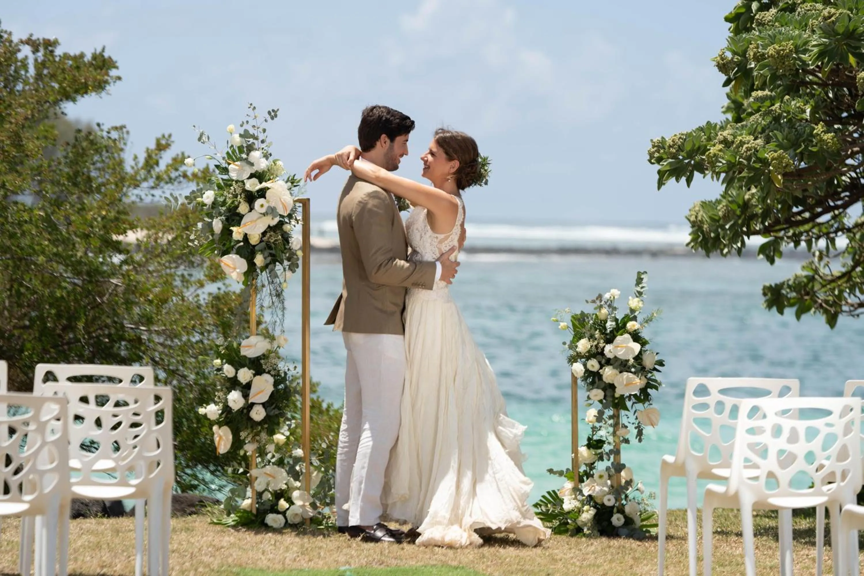 wedding in Shandrani Beachcomber Resort & Spa