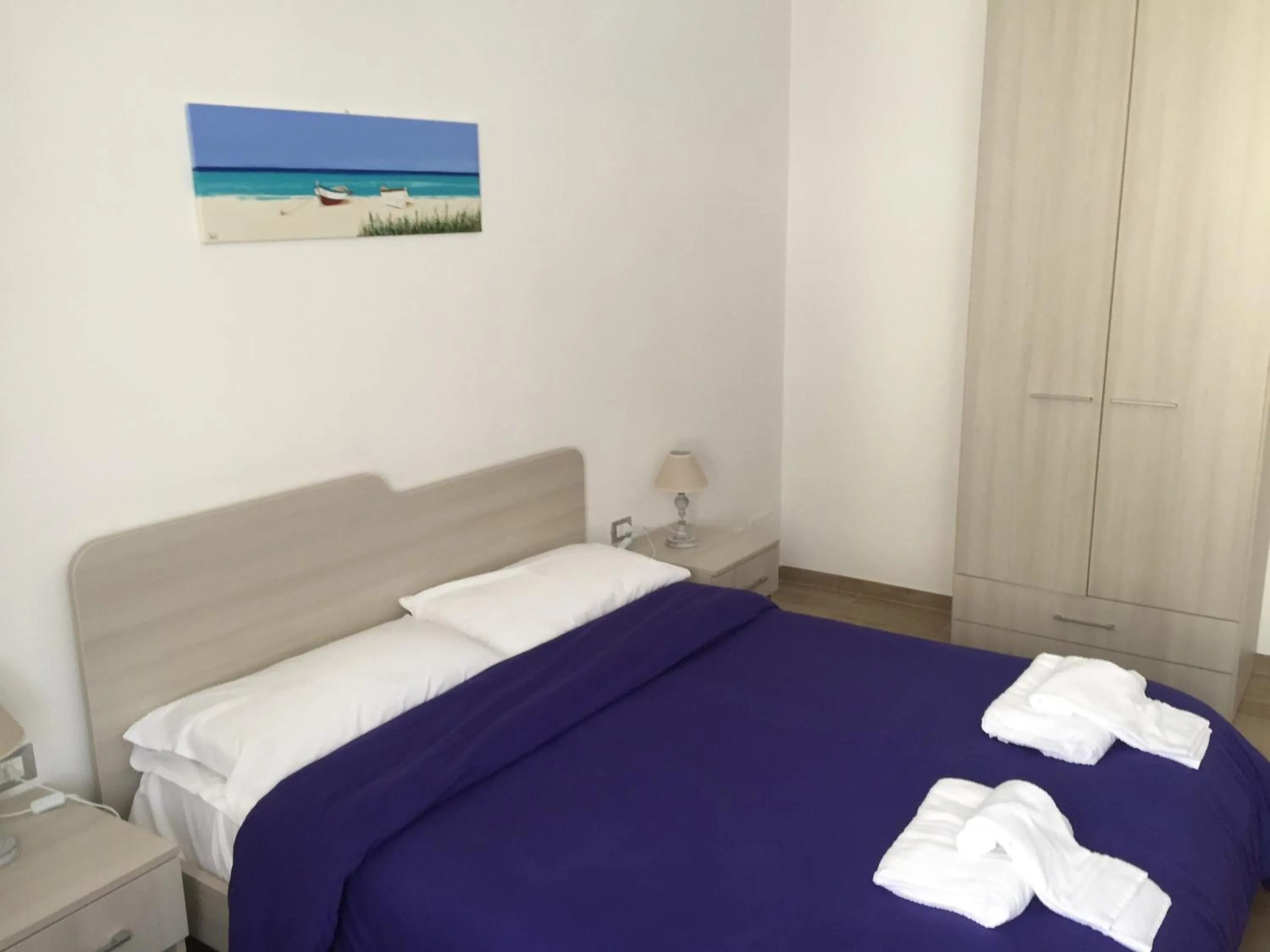 Bed in Il Viaggiatore Via Rimini Serapo