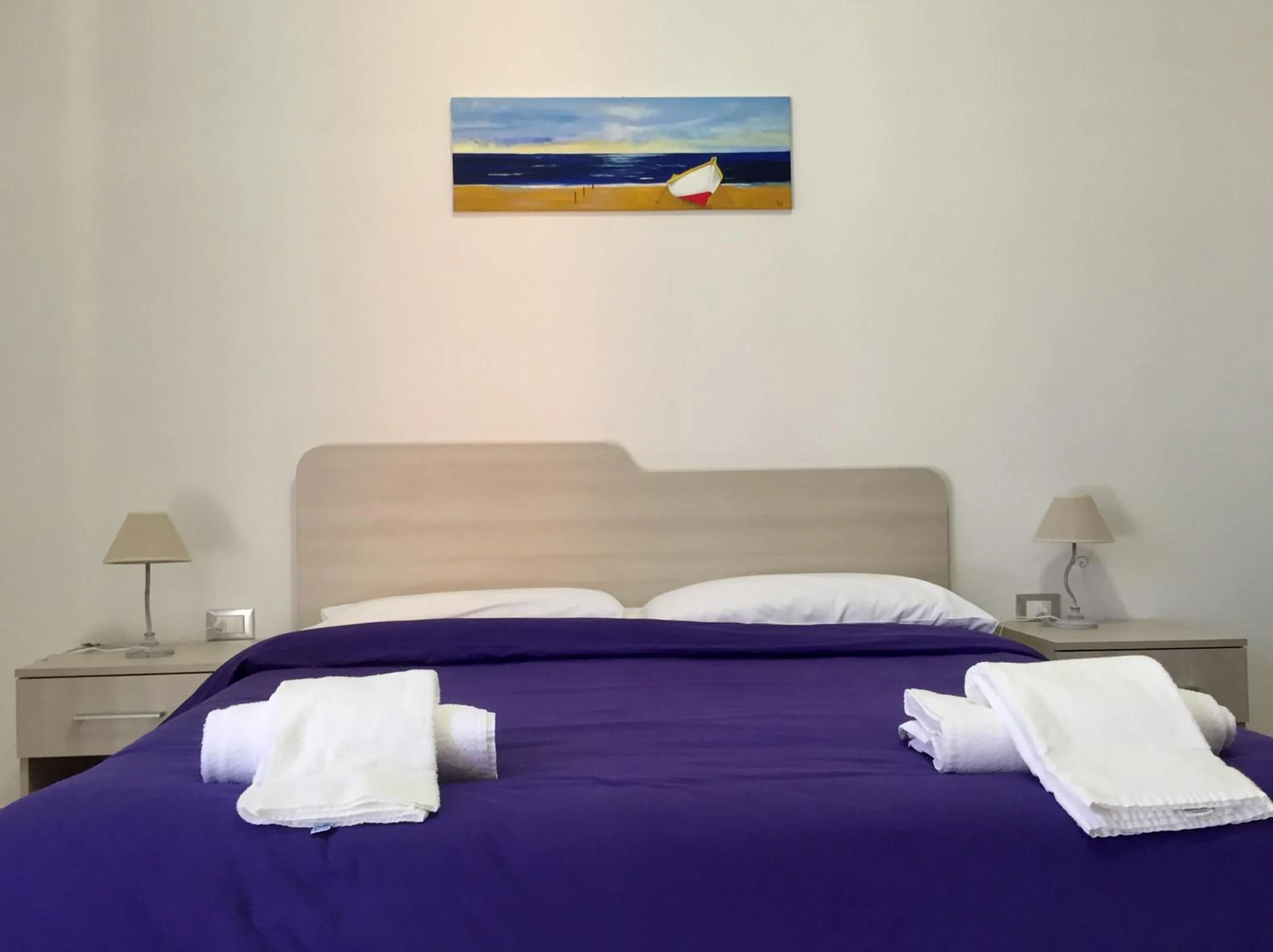 Bed in Il Viaggiatore Via Rimini Serapo