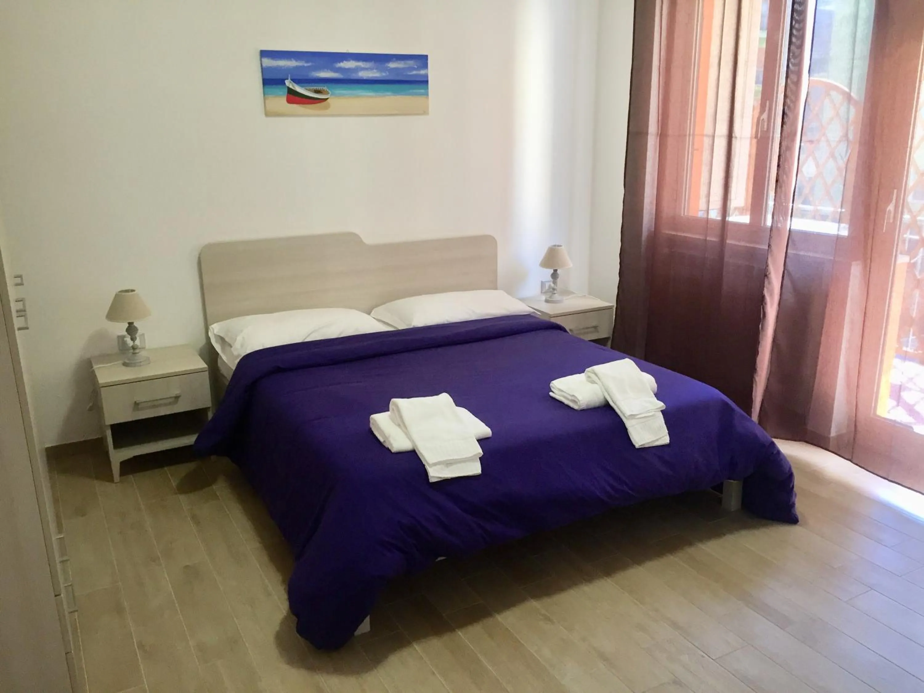 Bed in Il Viaggiatore Via Rimini Serapo