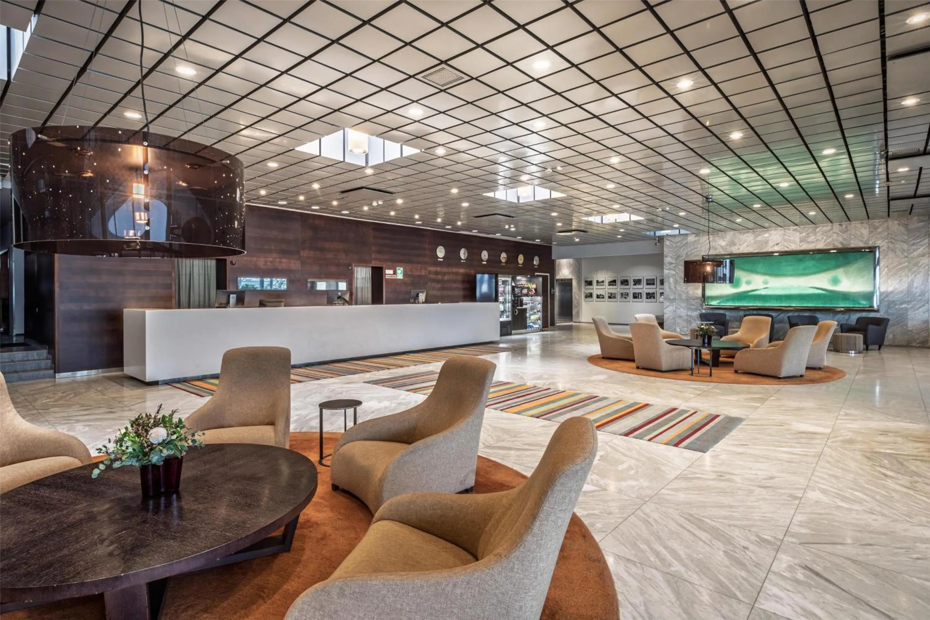 Lobby or reception in Hilton Helsinki Kalastajatorppa