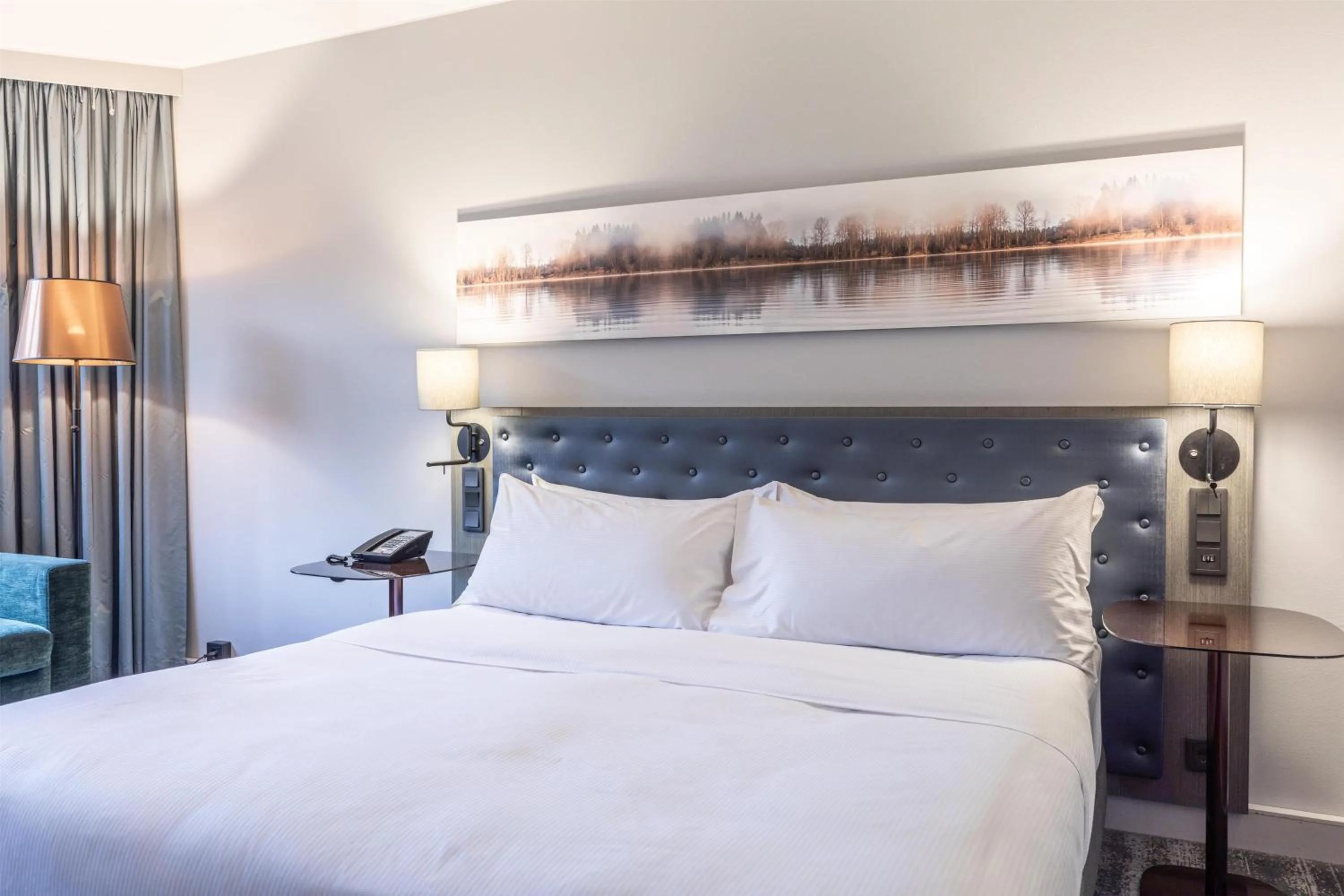 Bed in Hilton Helsinki Strand