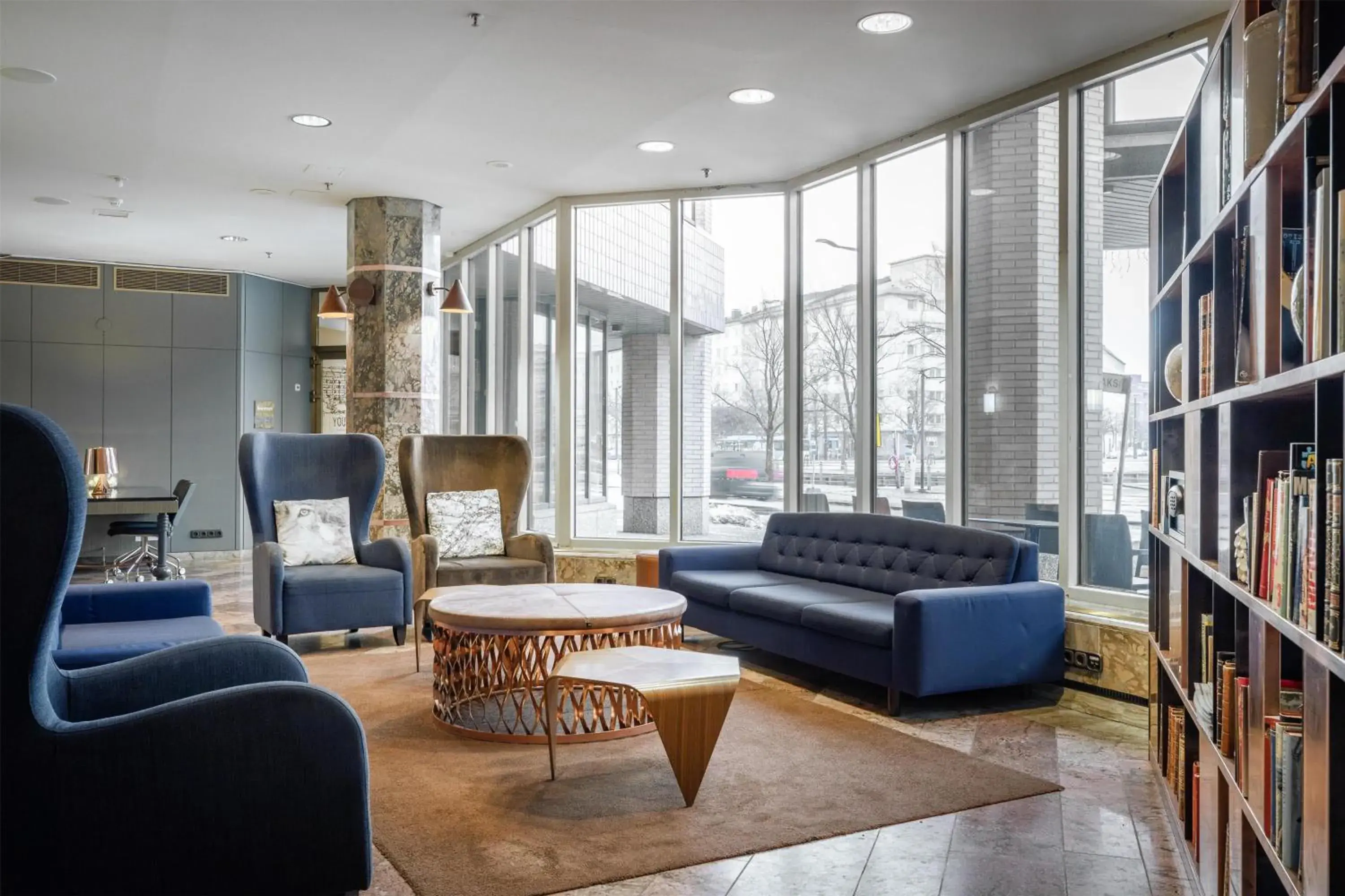 Lobby or reception in Hilton Helsinki Strand Lobby or reception in Hilton Helsinki Strand