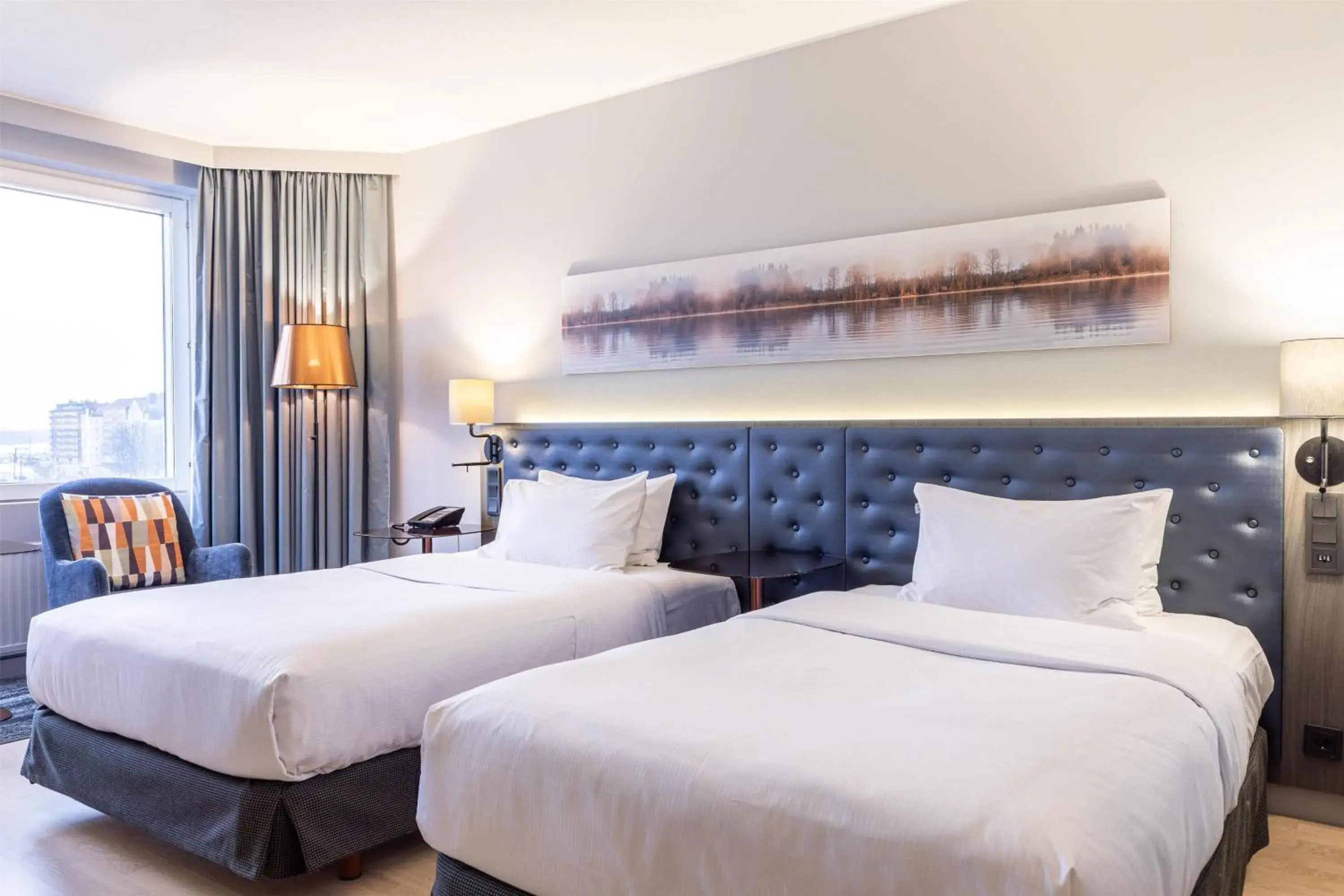 Twin Room with Sea View in Hilton Helsinki Strand Twin Room with Sea View in Hilton Helsinki Strand