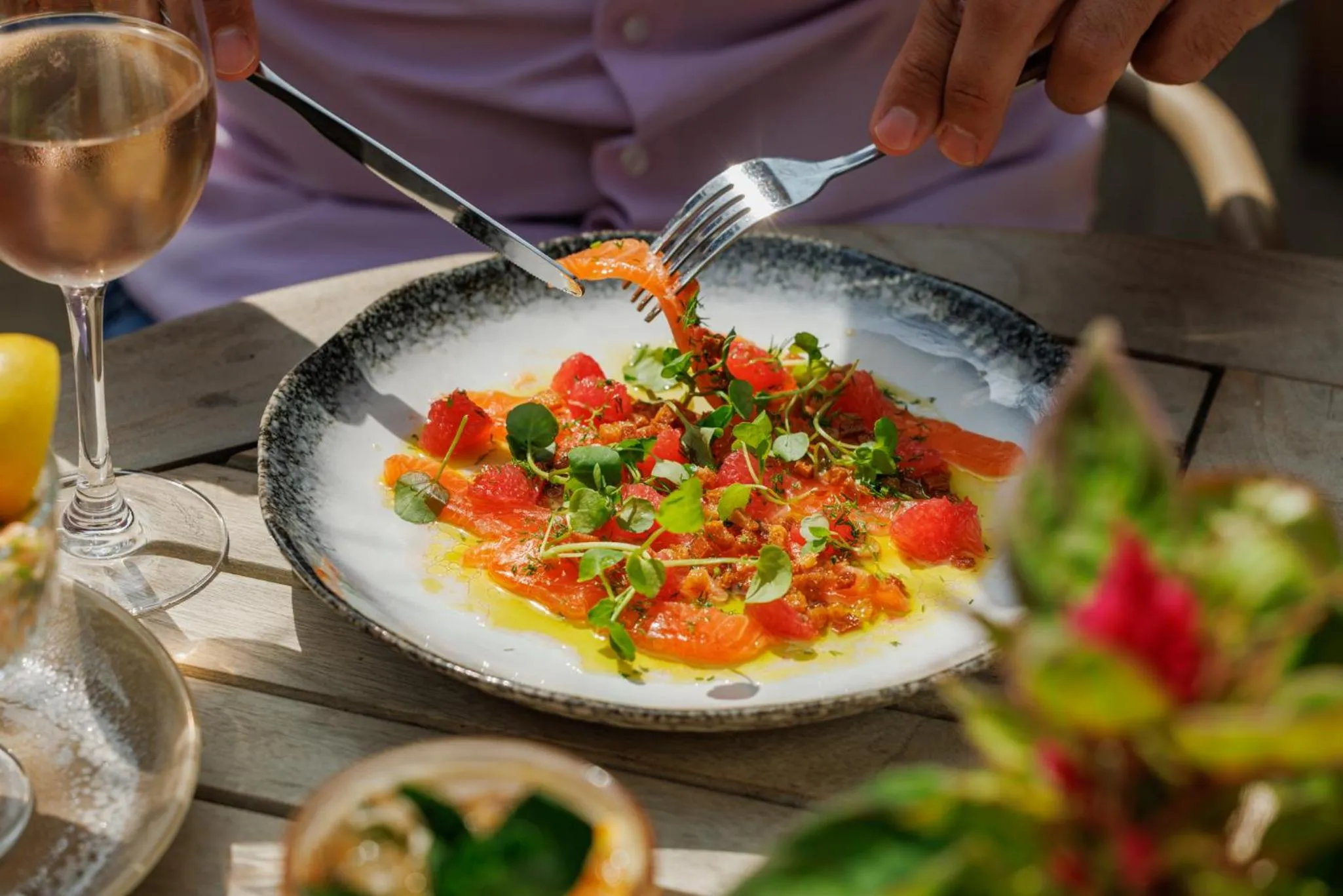 Food and drinks in Bear and Ragged Staff