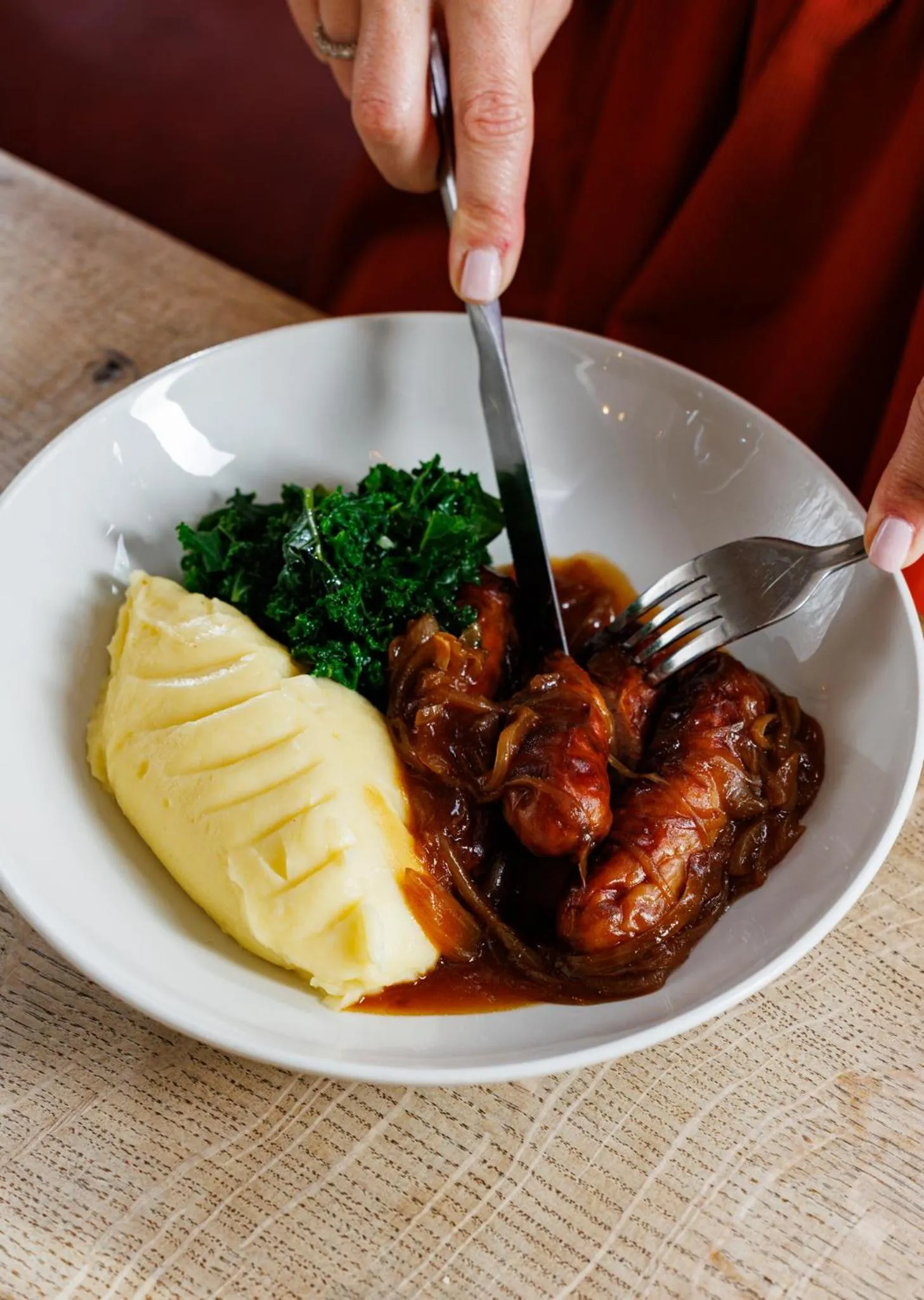 Food close-up in Bear and Ragged Staff