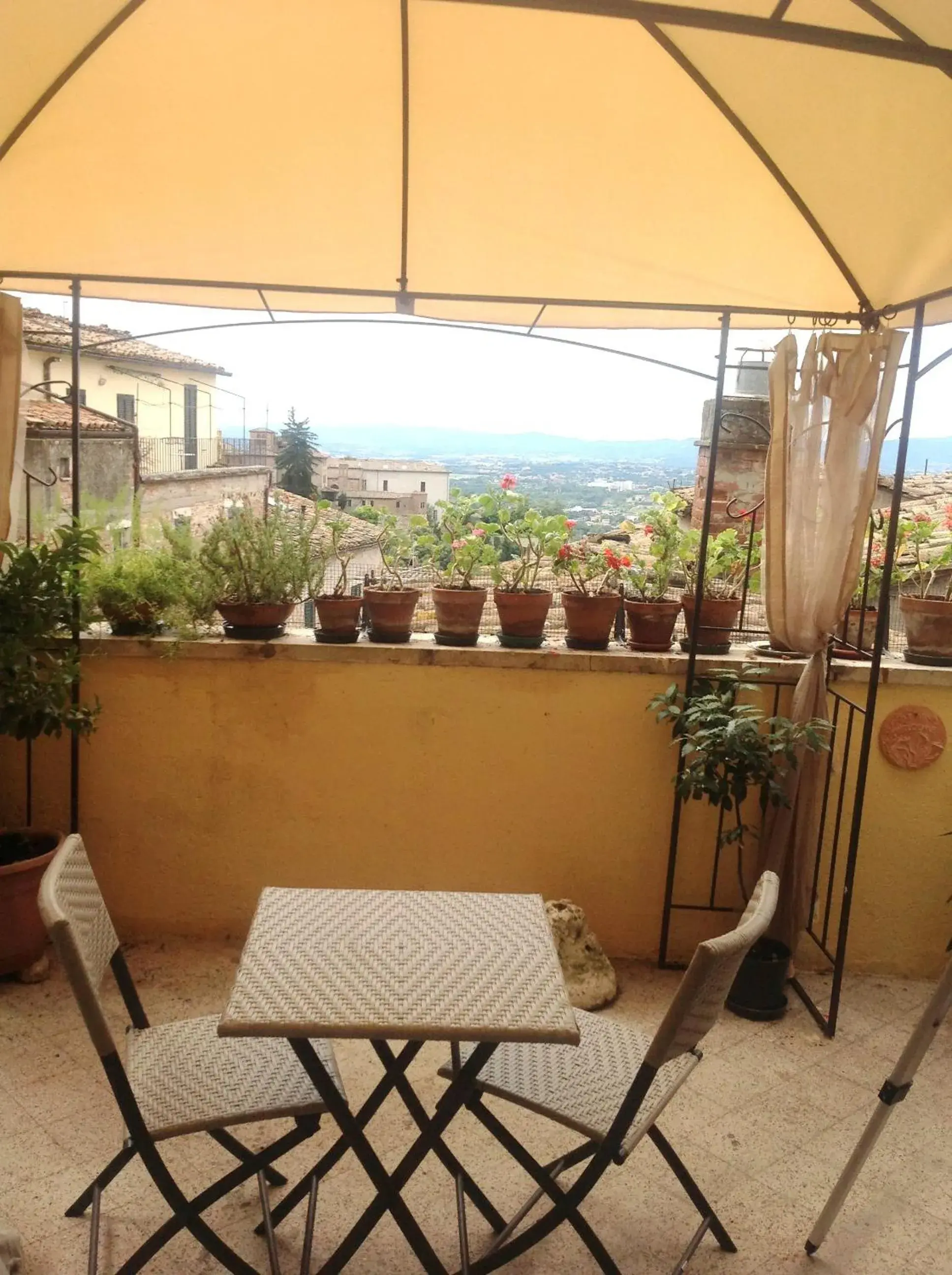 Balcony/Terrace in Albergo Anna