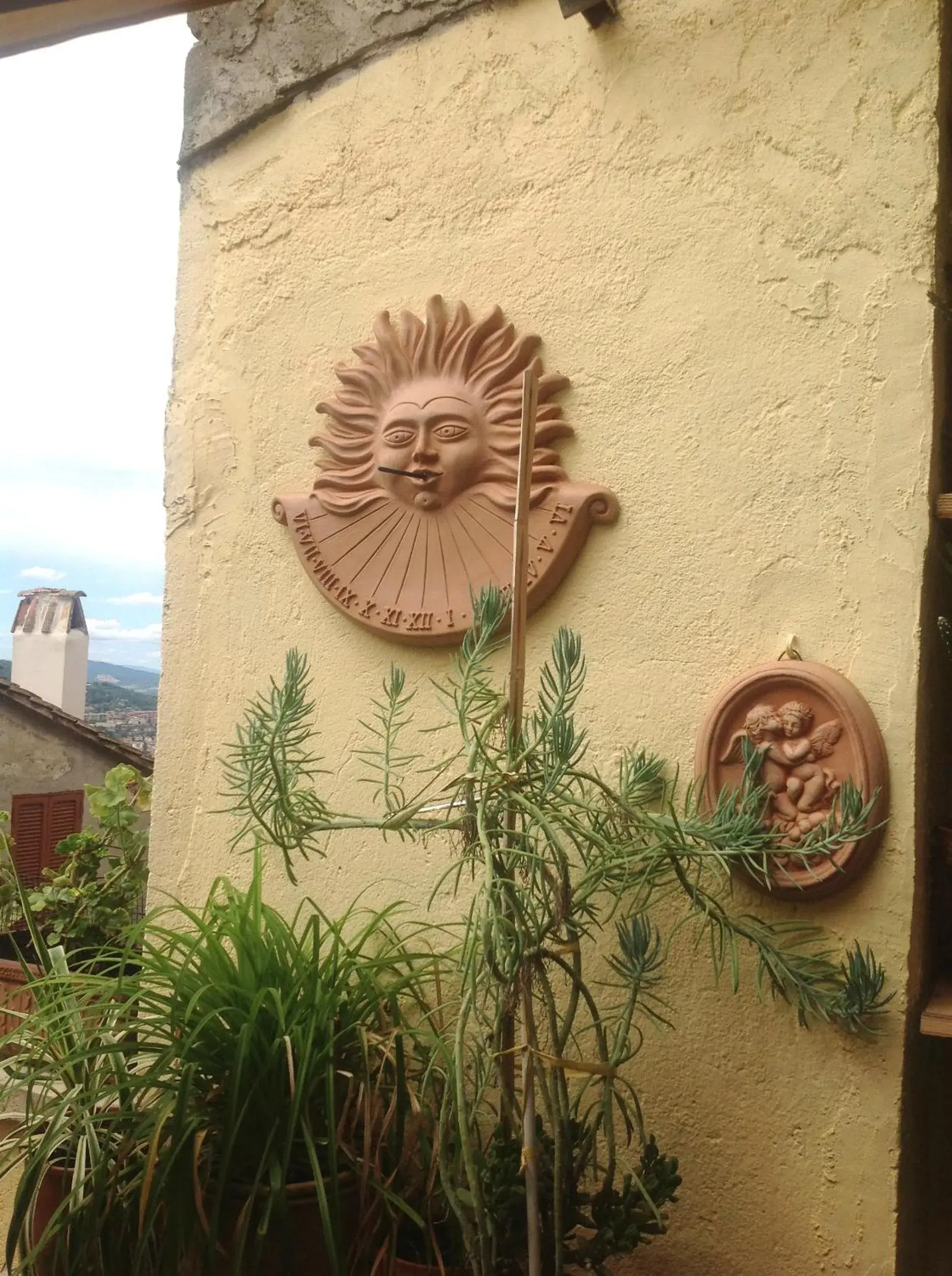 Balcony/Terrace in Albergo Anna