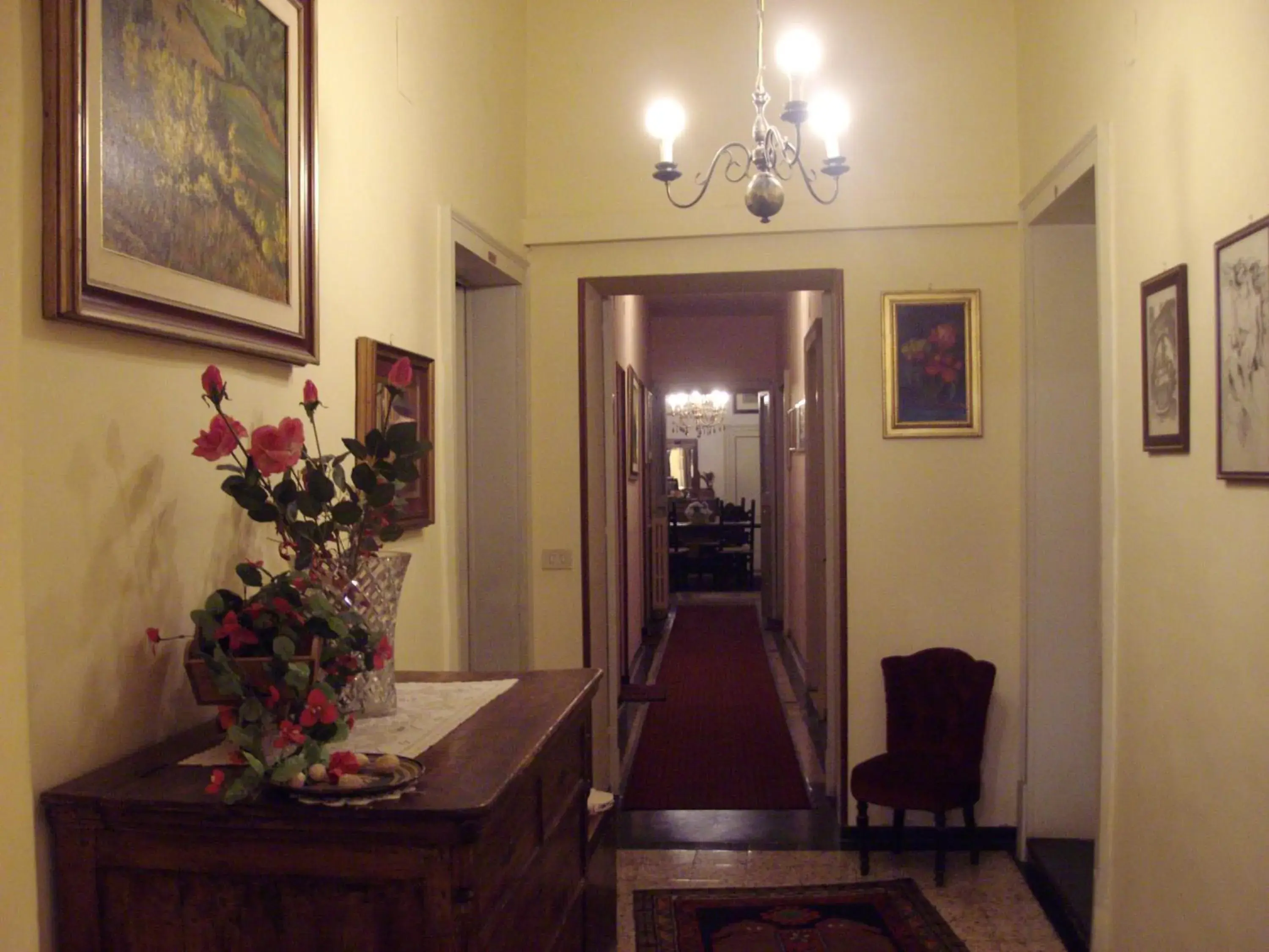 Decorative detail, Lobby/Reception in Albergo Anna