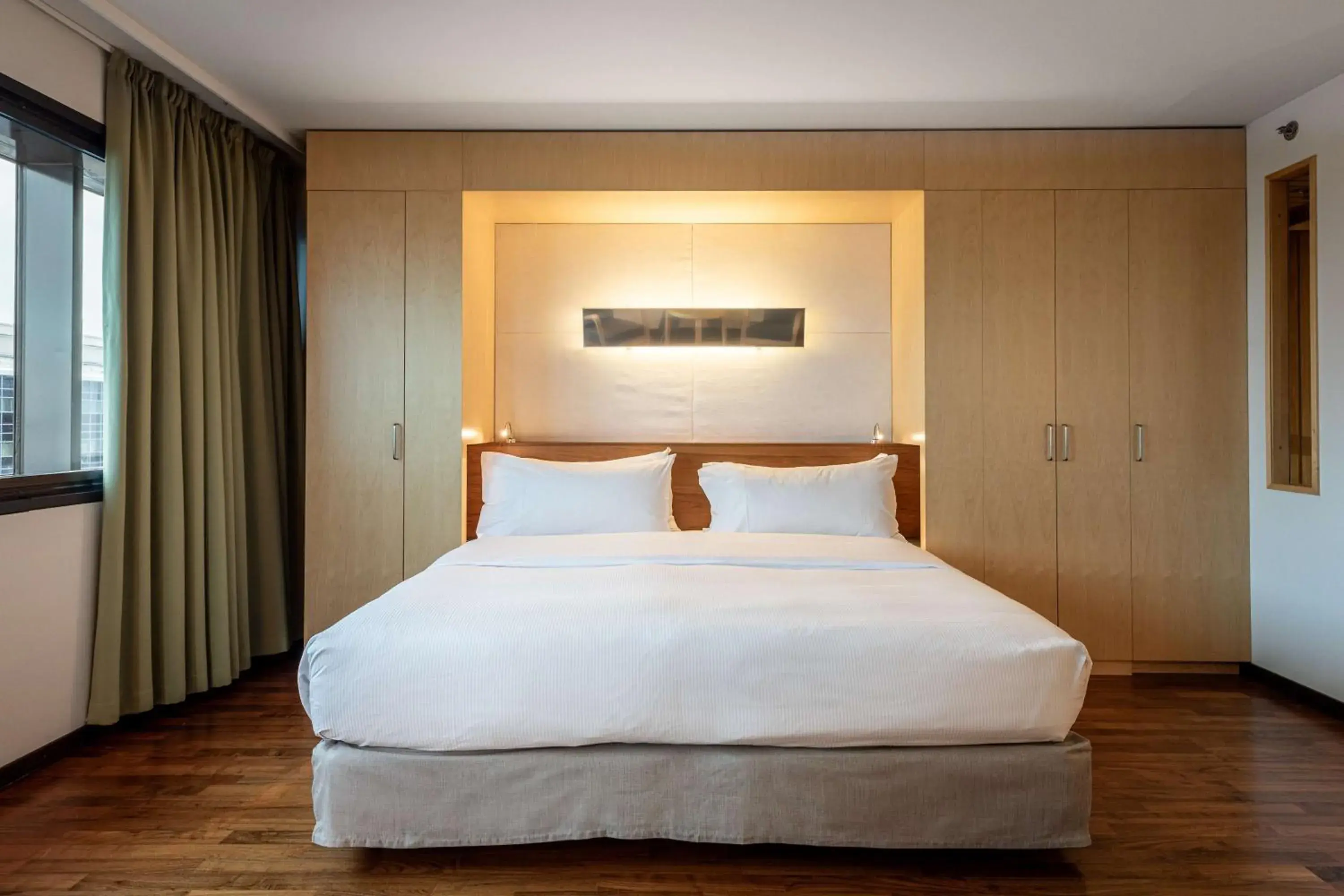 Bed in Hilton Helsinki Airport Bed in Hilton Helsinki Airport