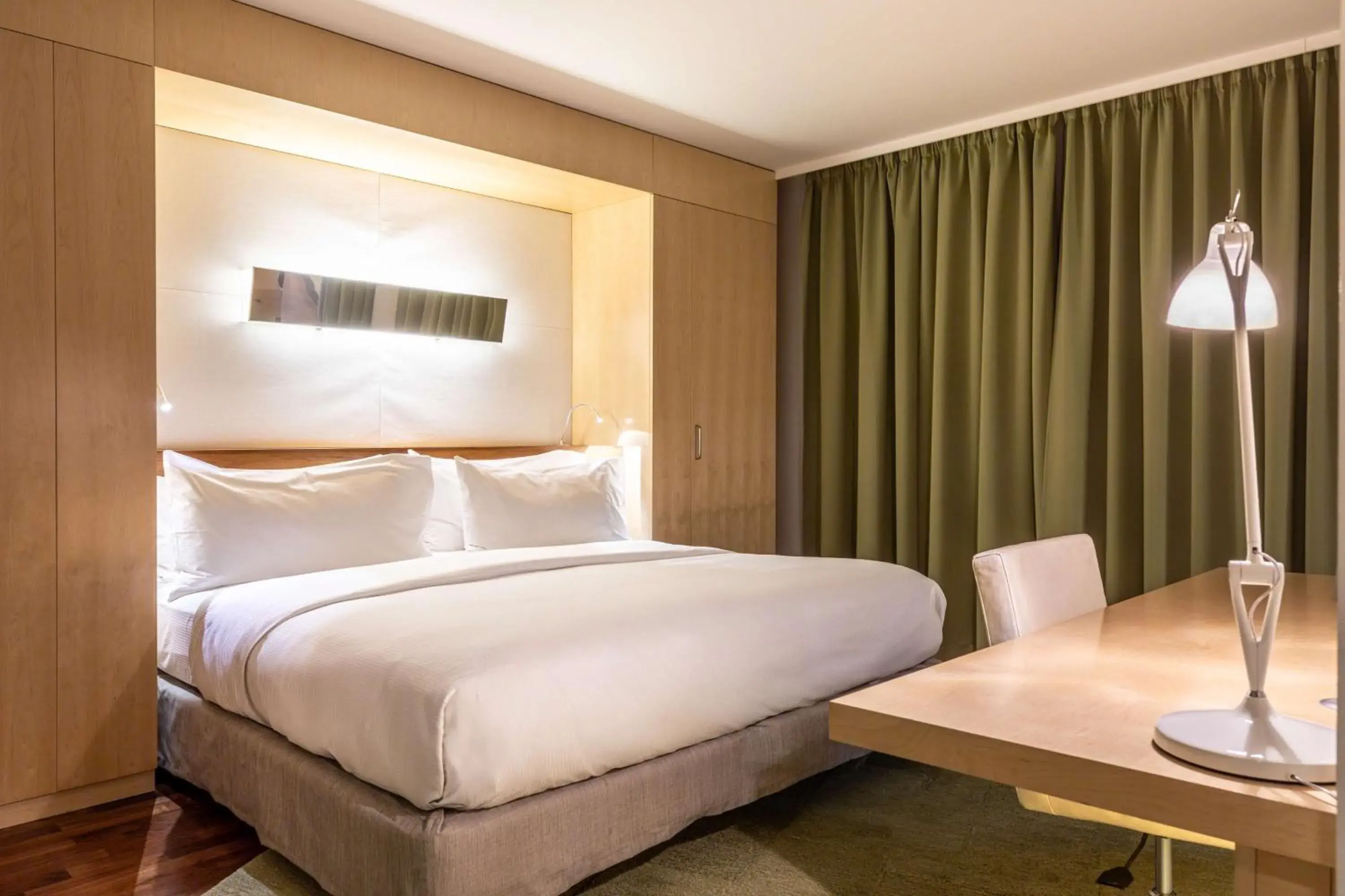 Bed in Hilton Helsinki Airport Bed in Hilton Helsinki Airport