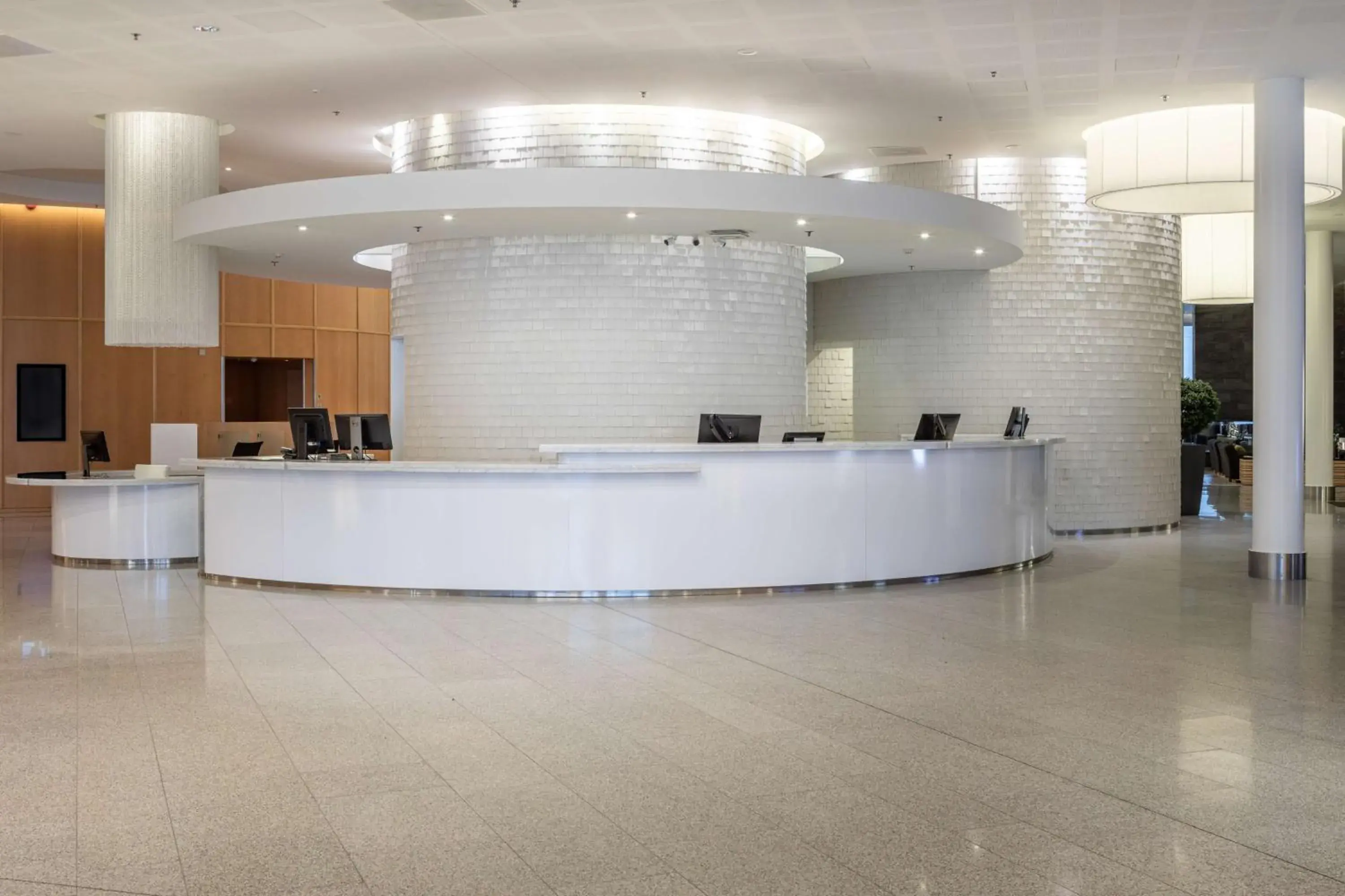 Lobby or reception in Hilton Helsinki Airport Lobby or reception in Hilton Helsinki Airport