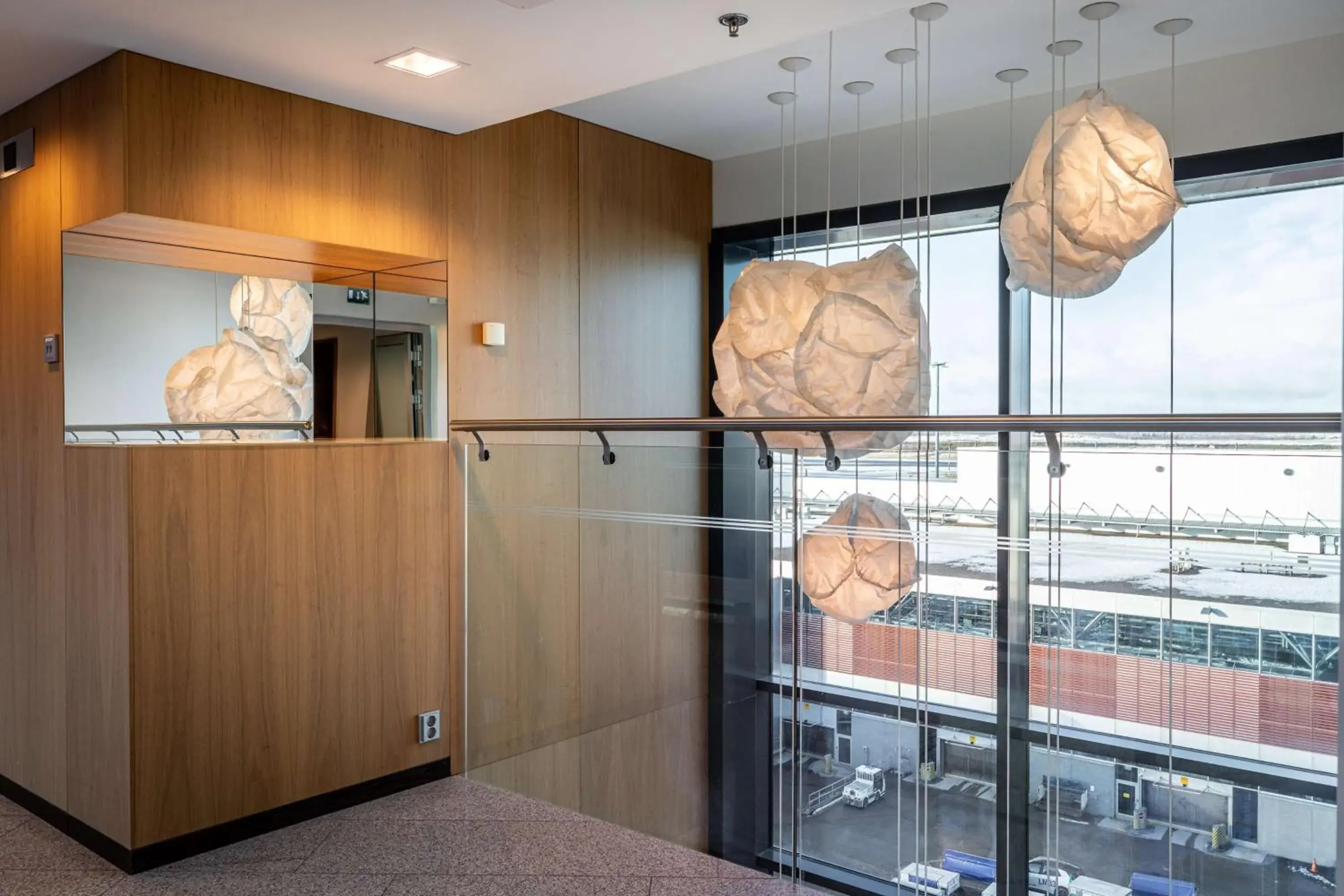 Lobby or reception in Hilton Helsinki Airport Lobby or reception in Hilton Helsinki Airport