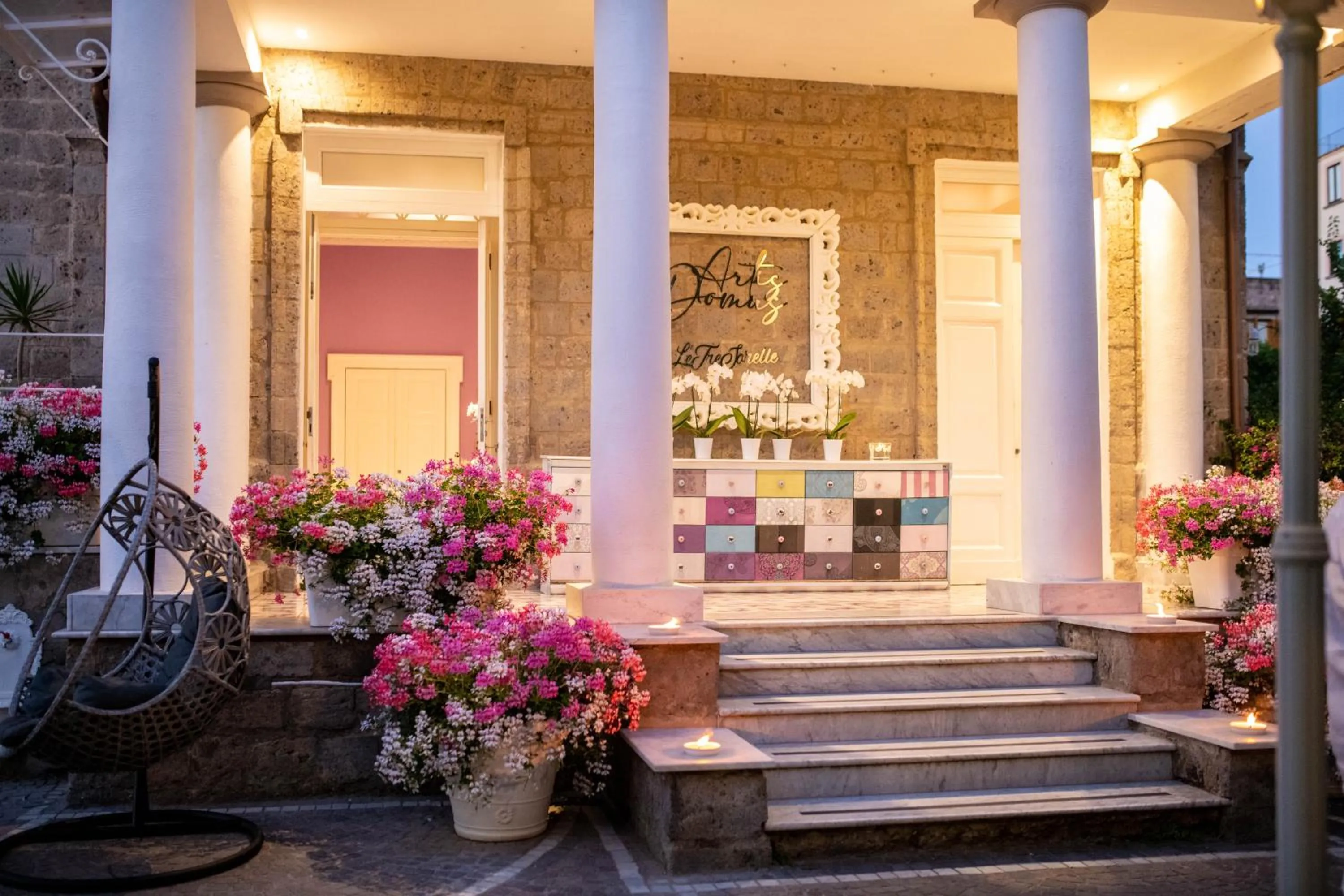 Facade/entrance in Artis Domus Relais & Spa