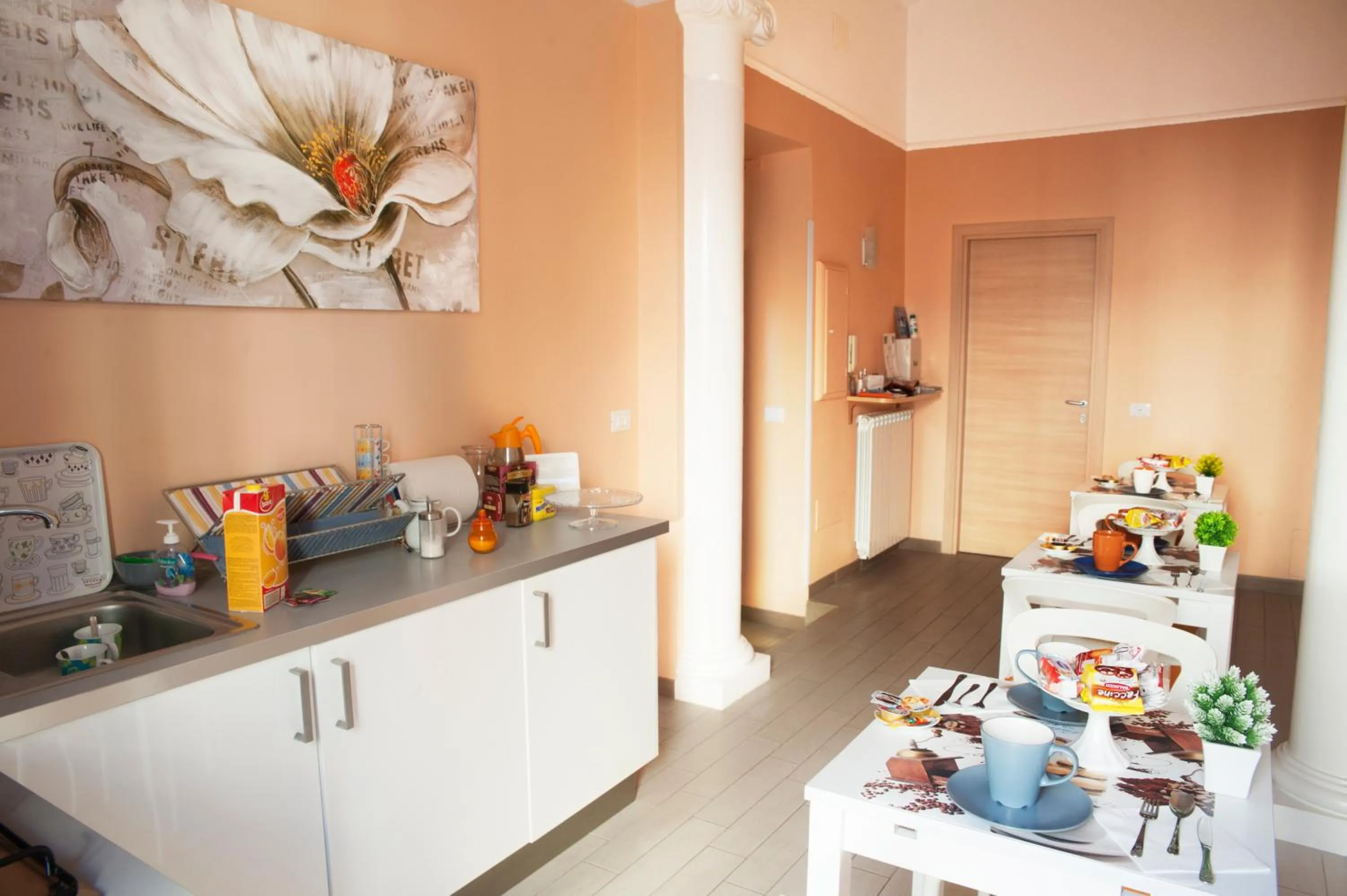 Italian breakfast in Merulana Suite