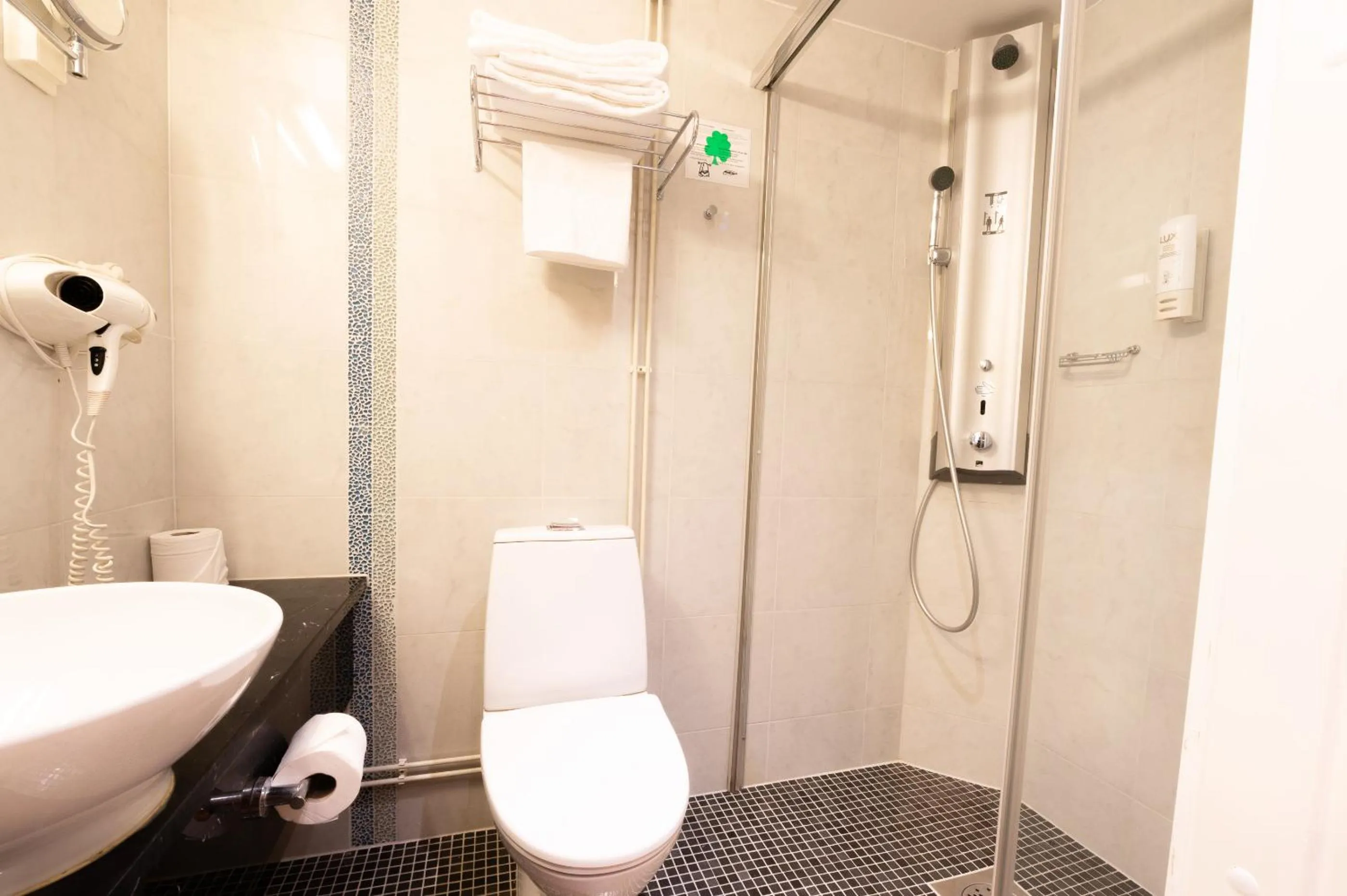 Toilet in Hotel Arthur