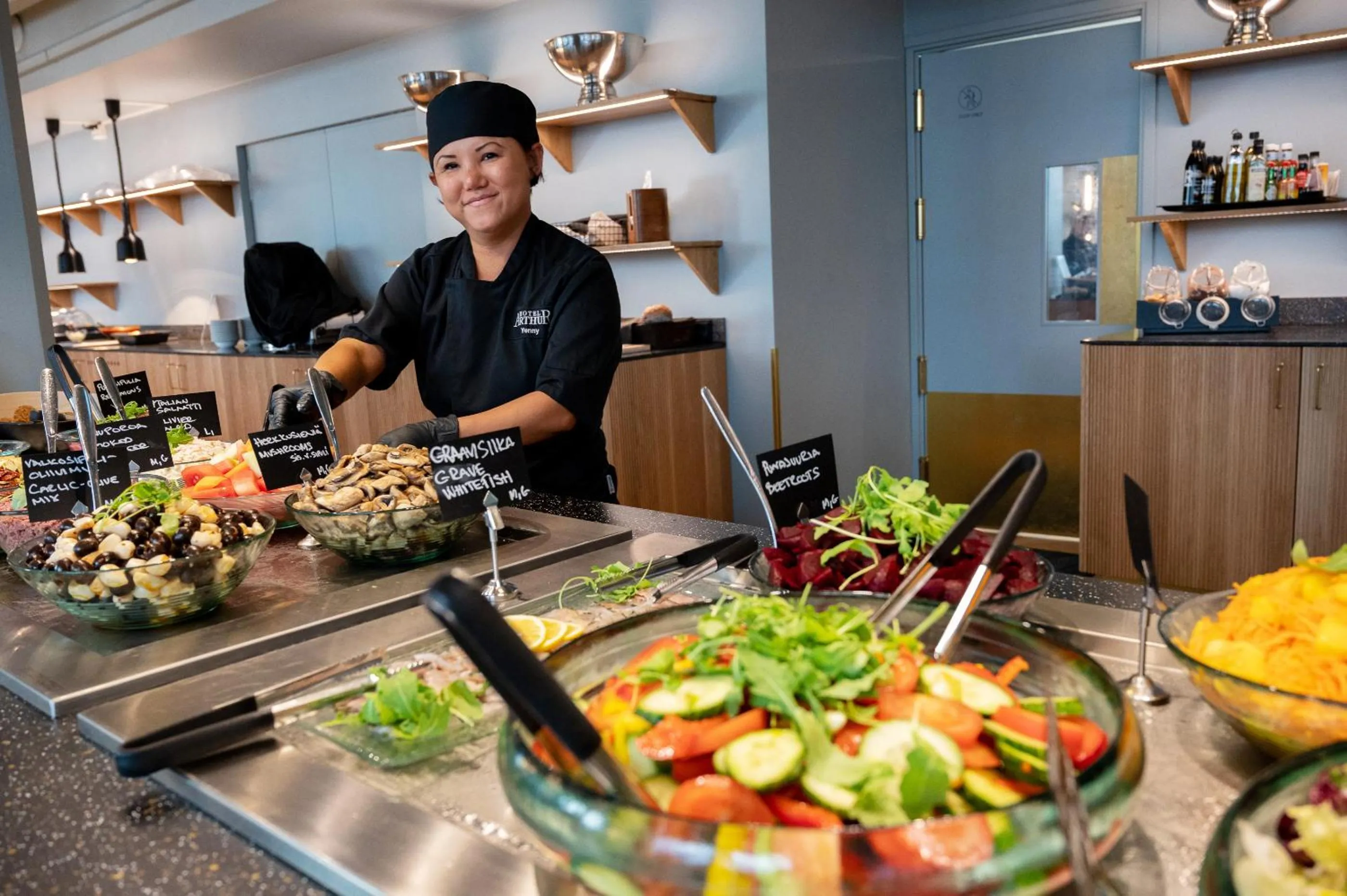 Staff in Hotel Arthur