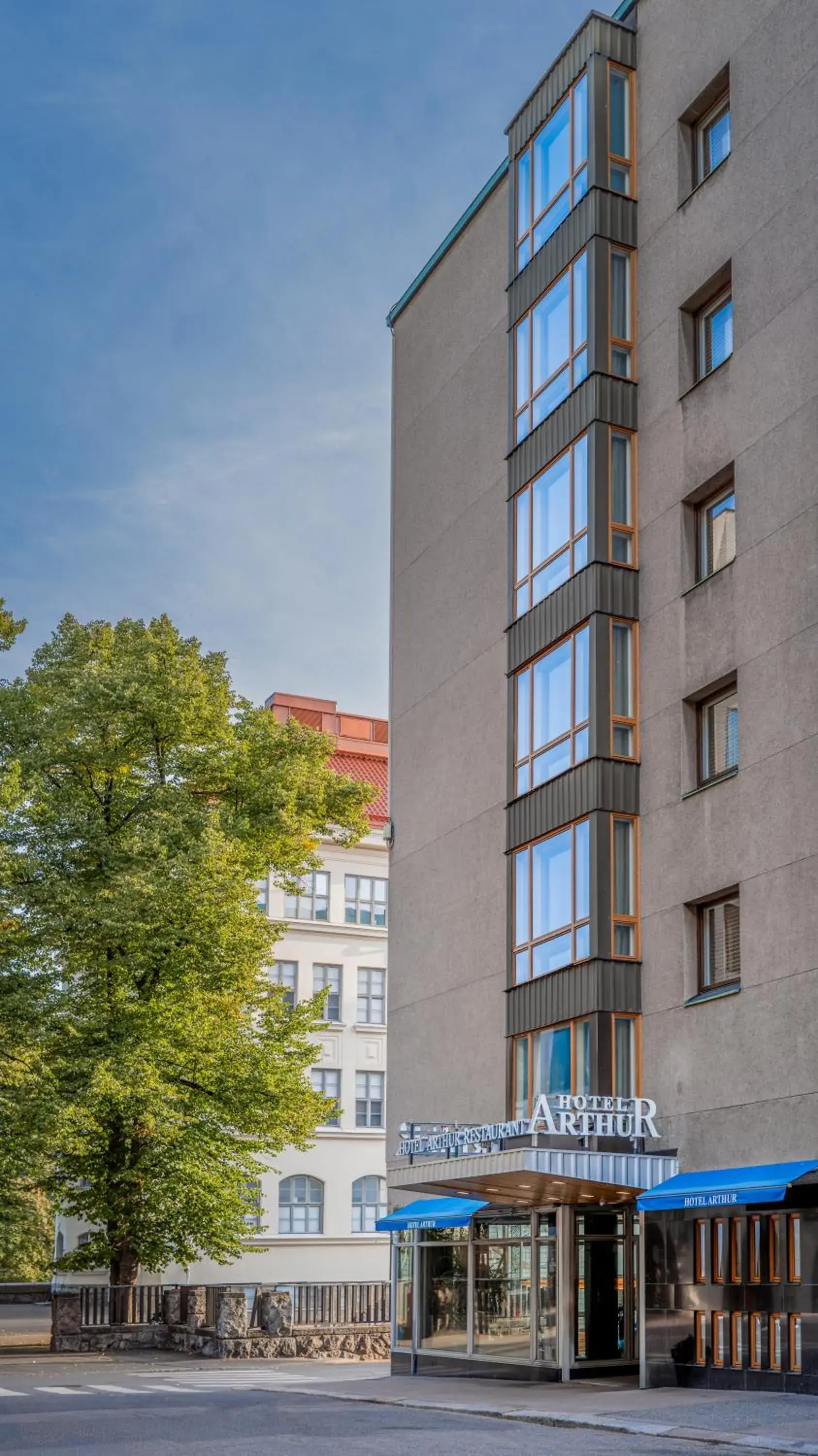 Property building in Hotel Arthur Property building in Hotel Arthur