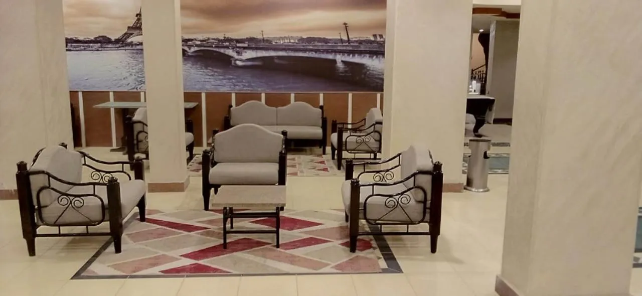 Seating area in Eiffel Hotel Hurghada