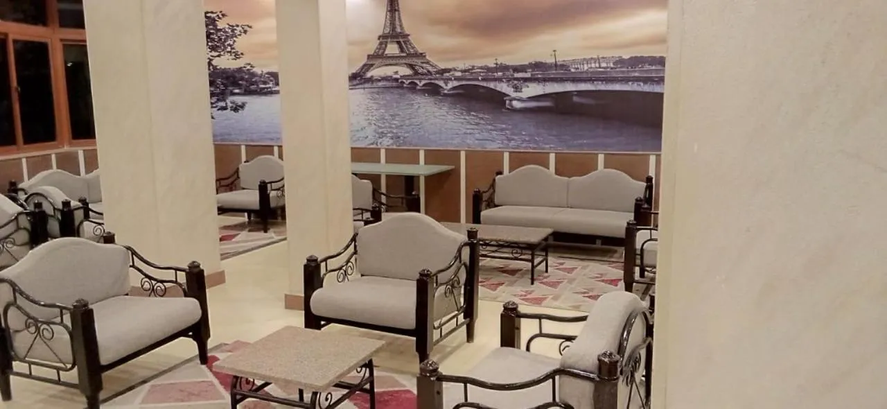 Seating area in Eiffel Hotel Hurghada