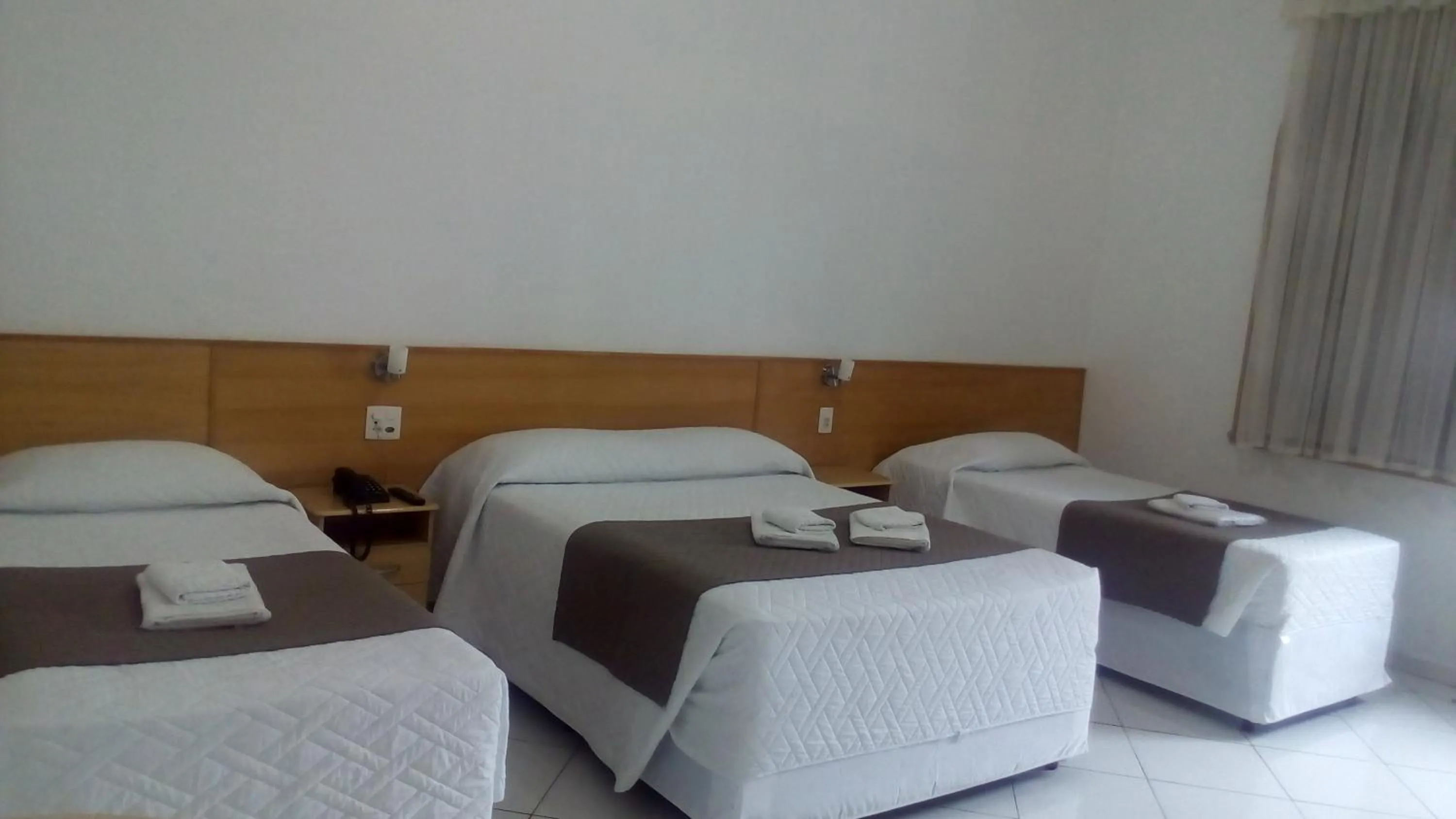 Bed in Atlântico Hotel